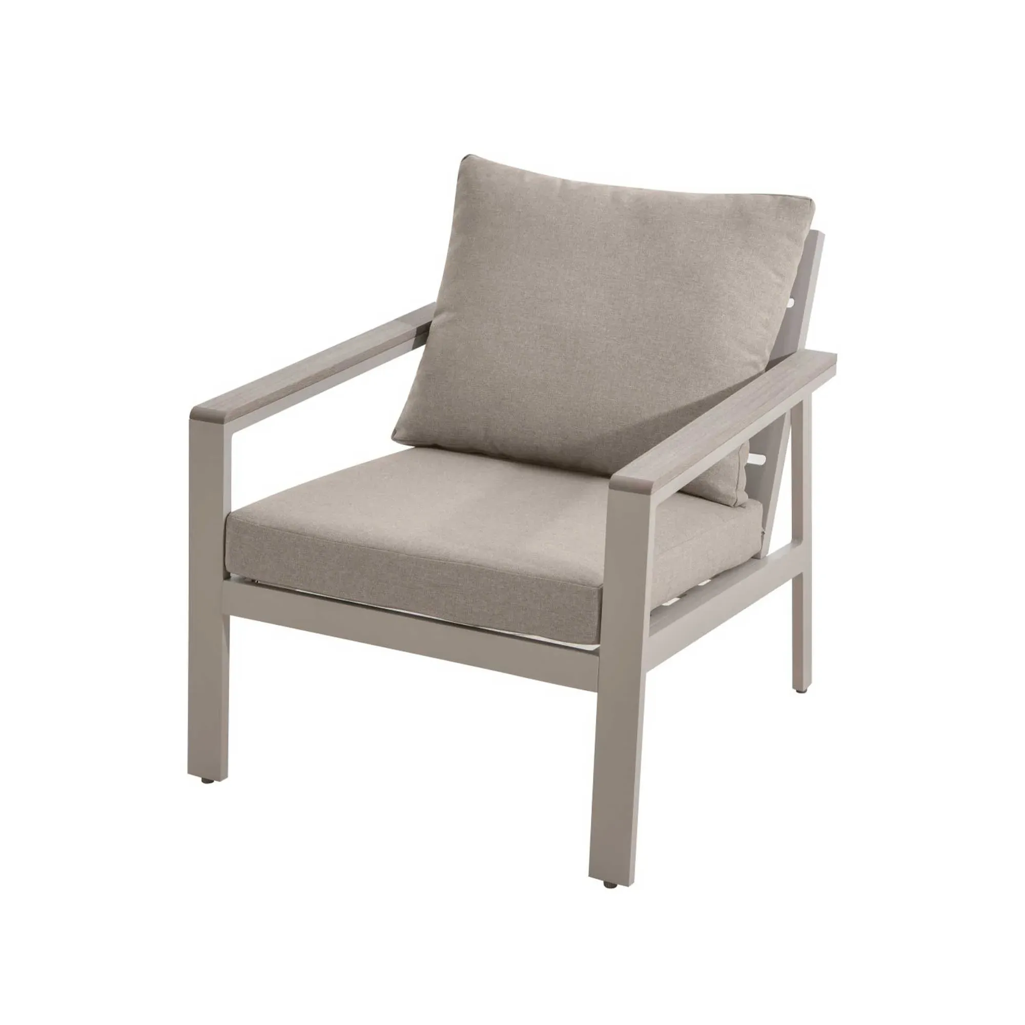 San Blas 5-Seater Outdoor Lounge Set - Grey, Aluminium