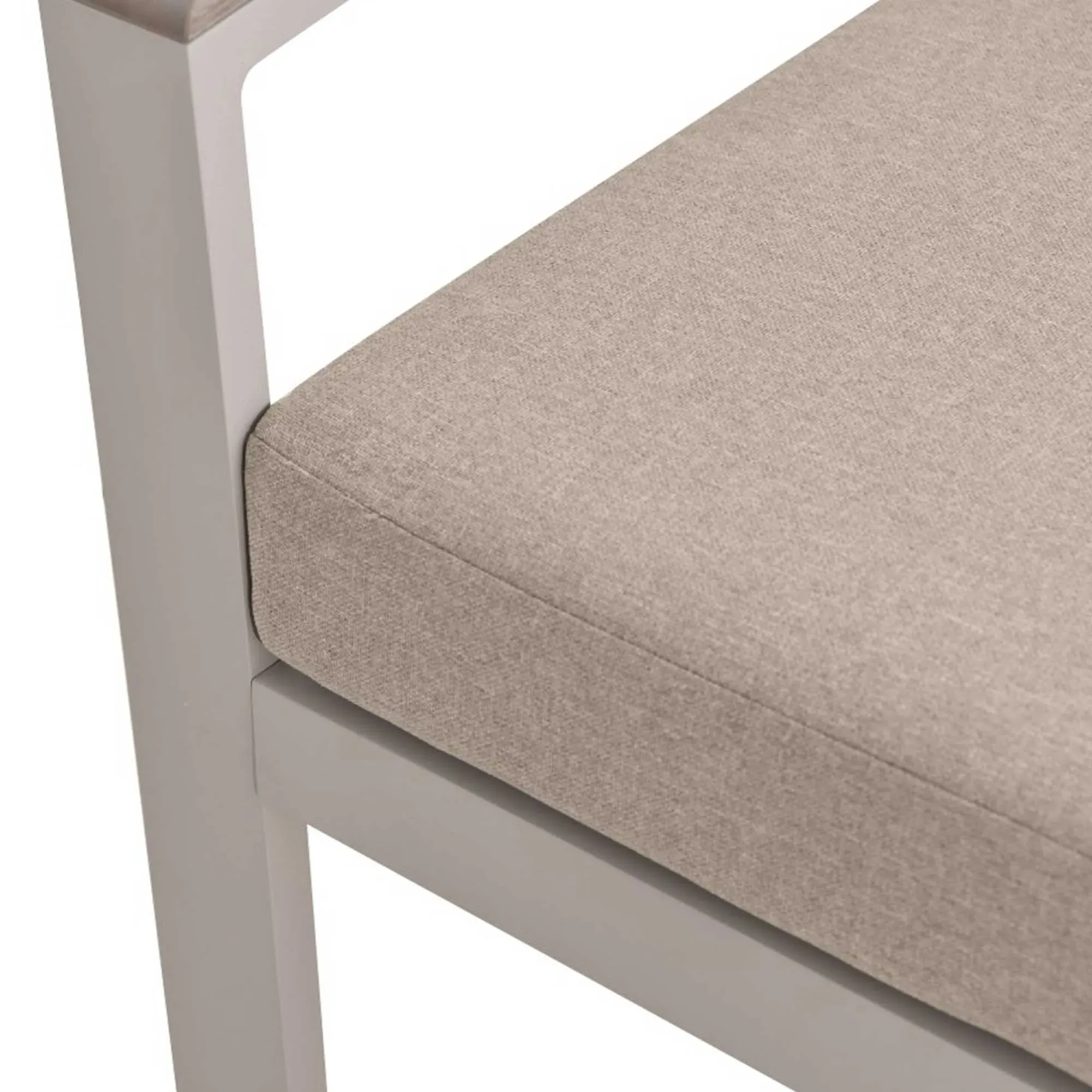 San Blas 5-Seater Outdoor Lounge Set - Grey, Aluminium