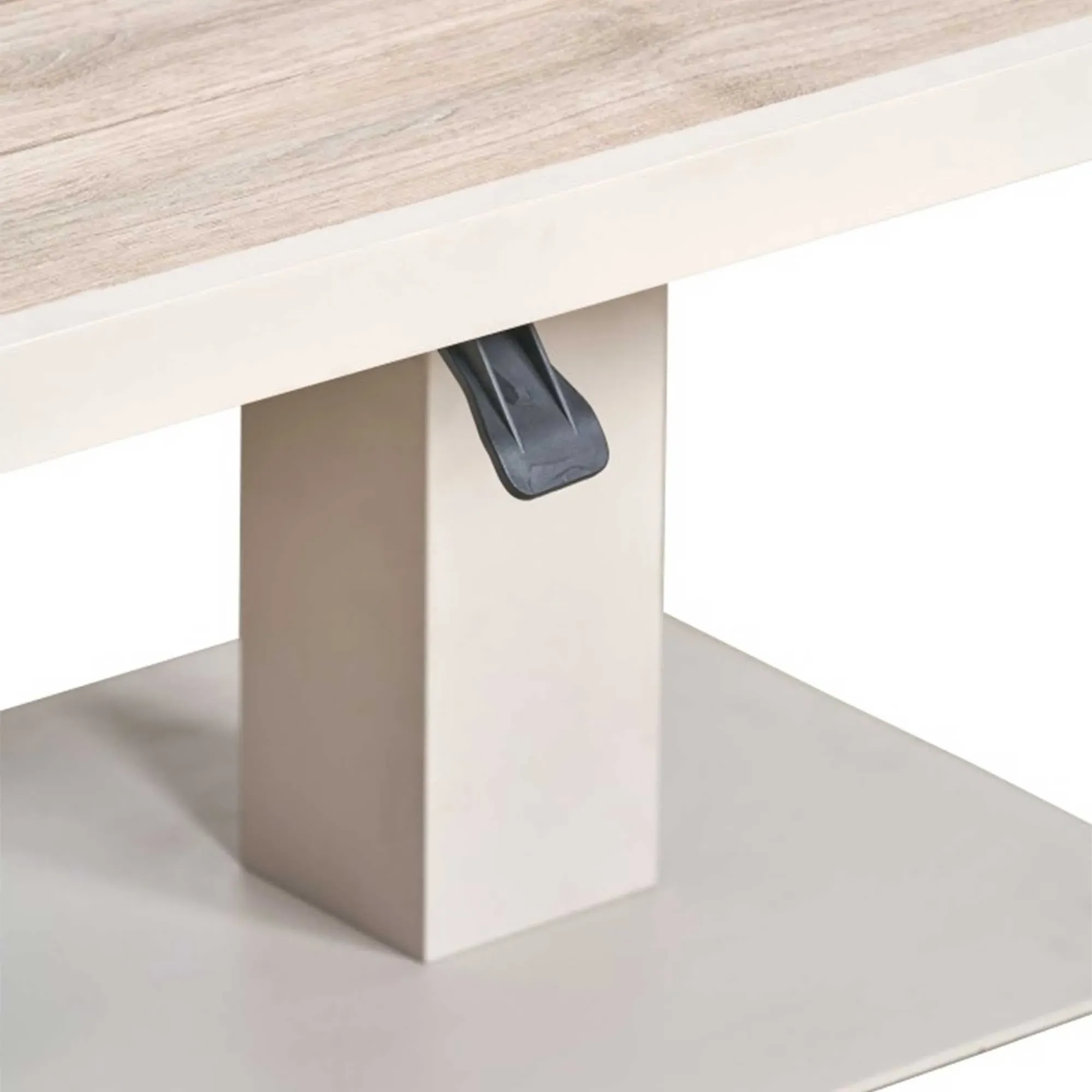 San Blas Corner 9 Seat Set with Rising Table - Grey, Aluminium