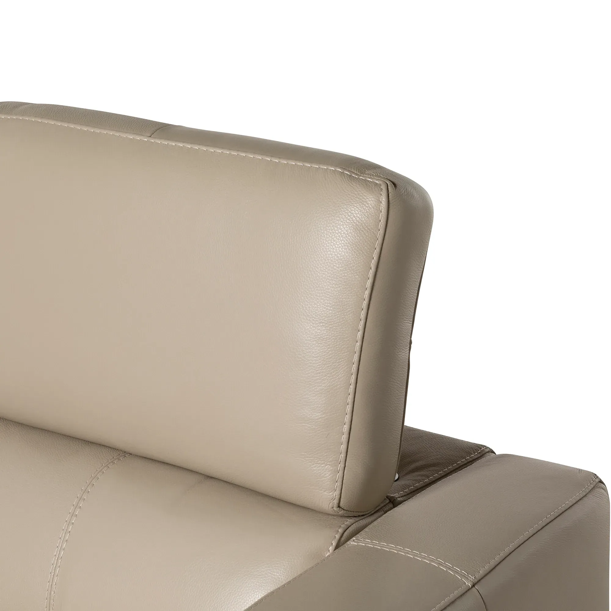 Sandro Armchair - Grey, Leather