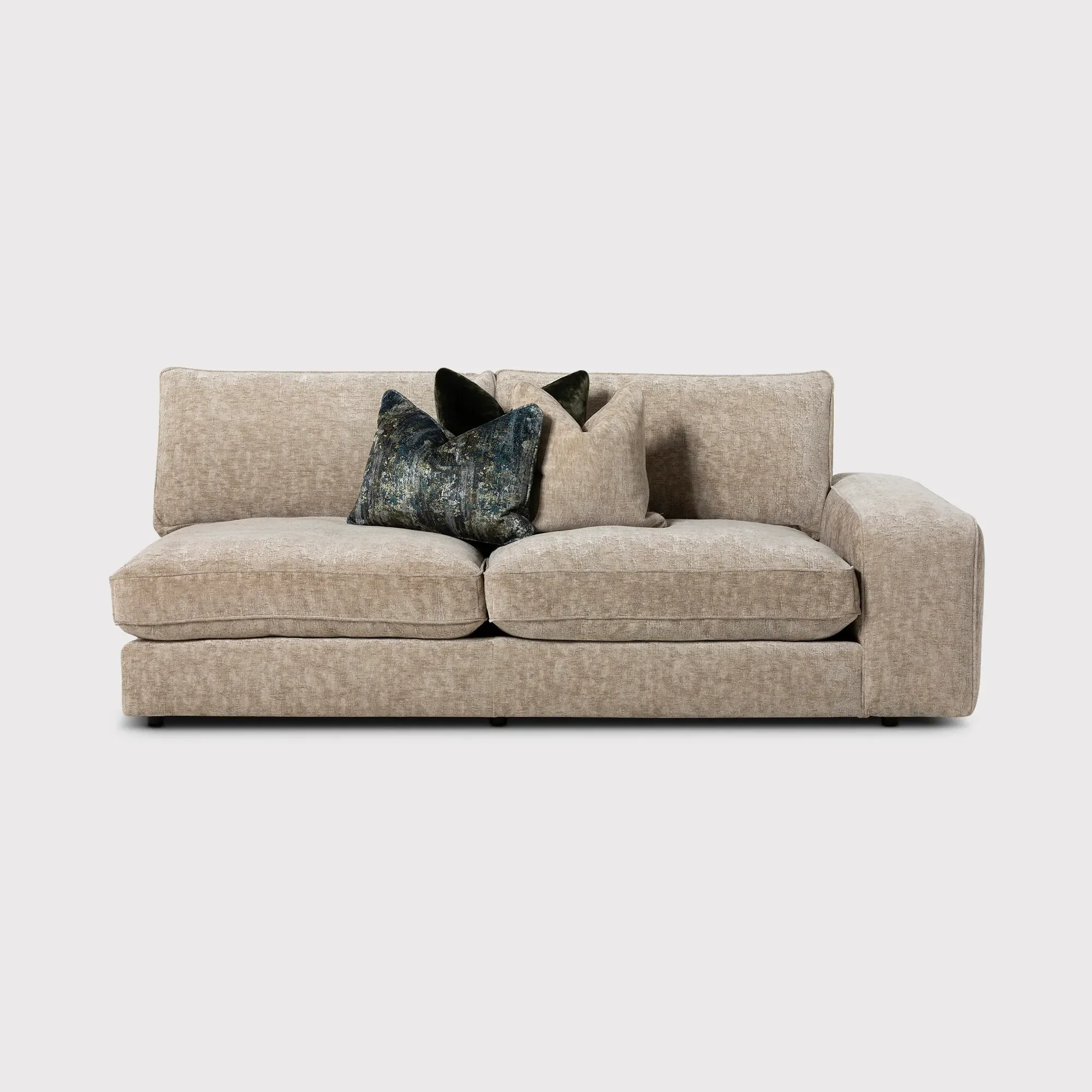 Sasha 2-Seater Modular Sofa 1 Arm Left - Neutral image