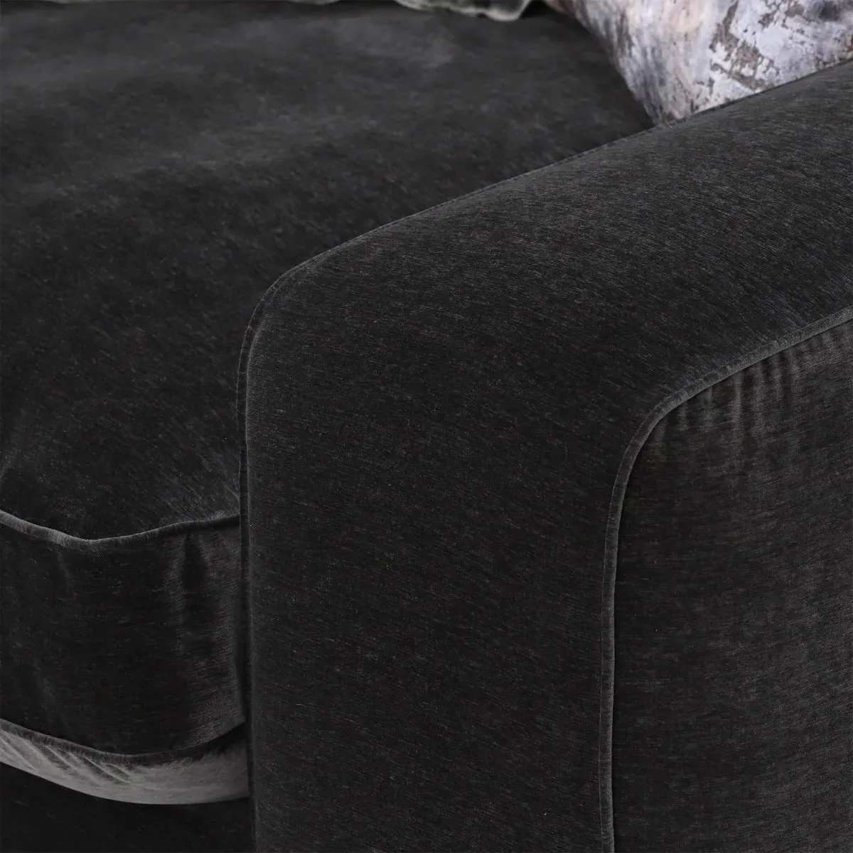 Sasha Loveseat Sofa - Grey, Fabric