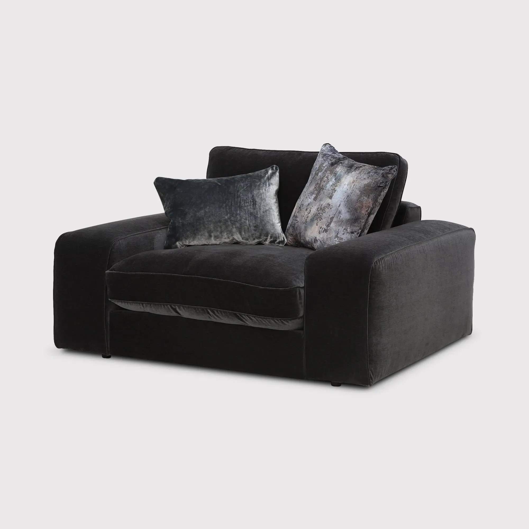 Sasha Loveseat Sofa - Grey, Fabric image