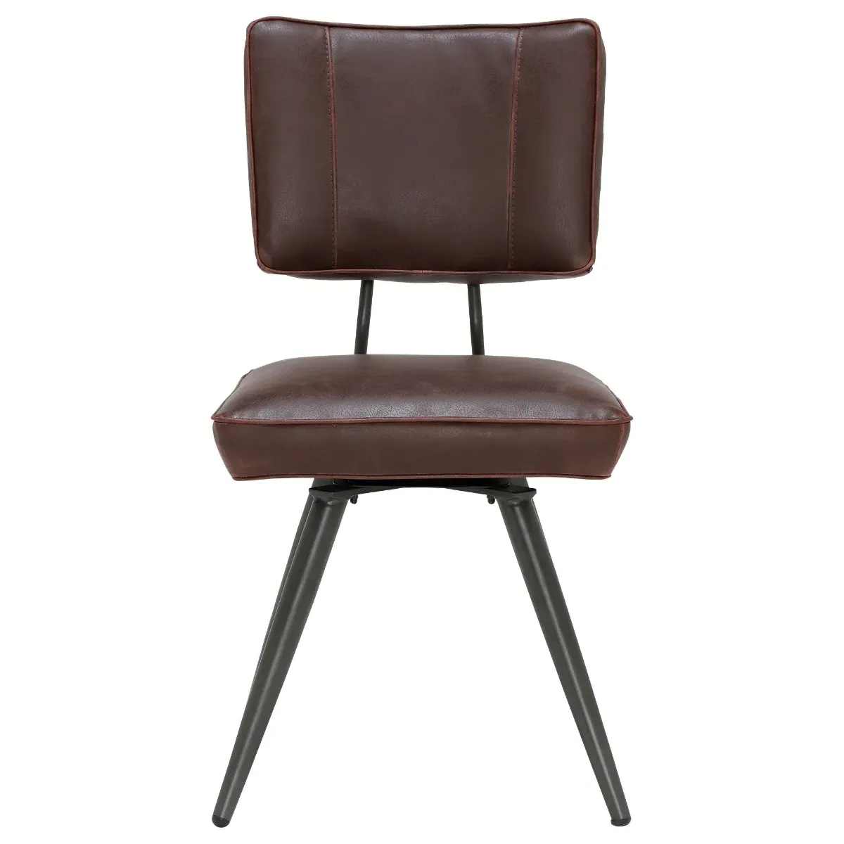 Sawyer Swivel Dining Chair - Brown