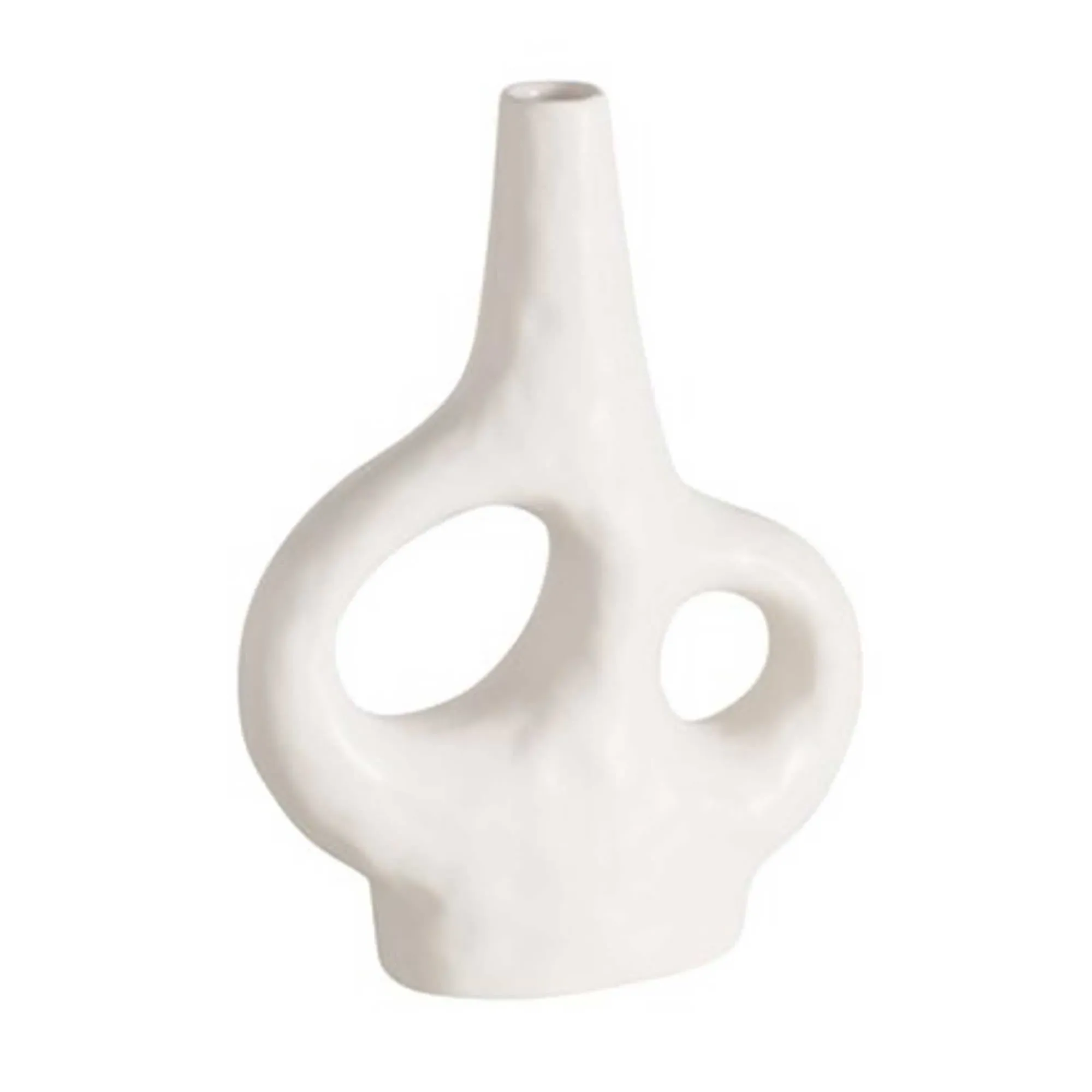 Sculptural Vase - White, Ceramic image