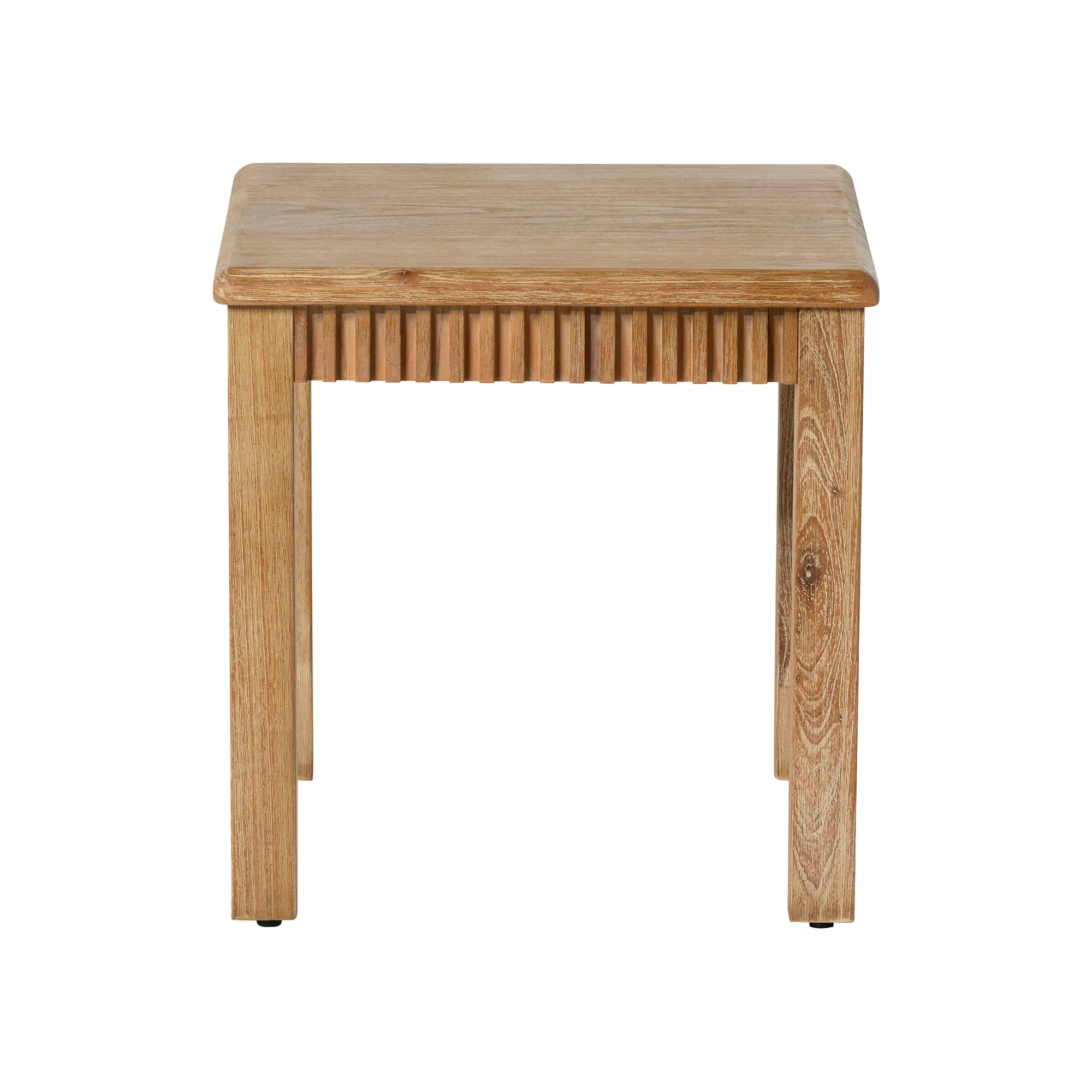 Selene Stool - Brown, Mindi Wood