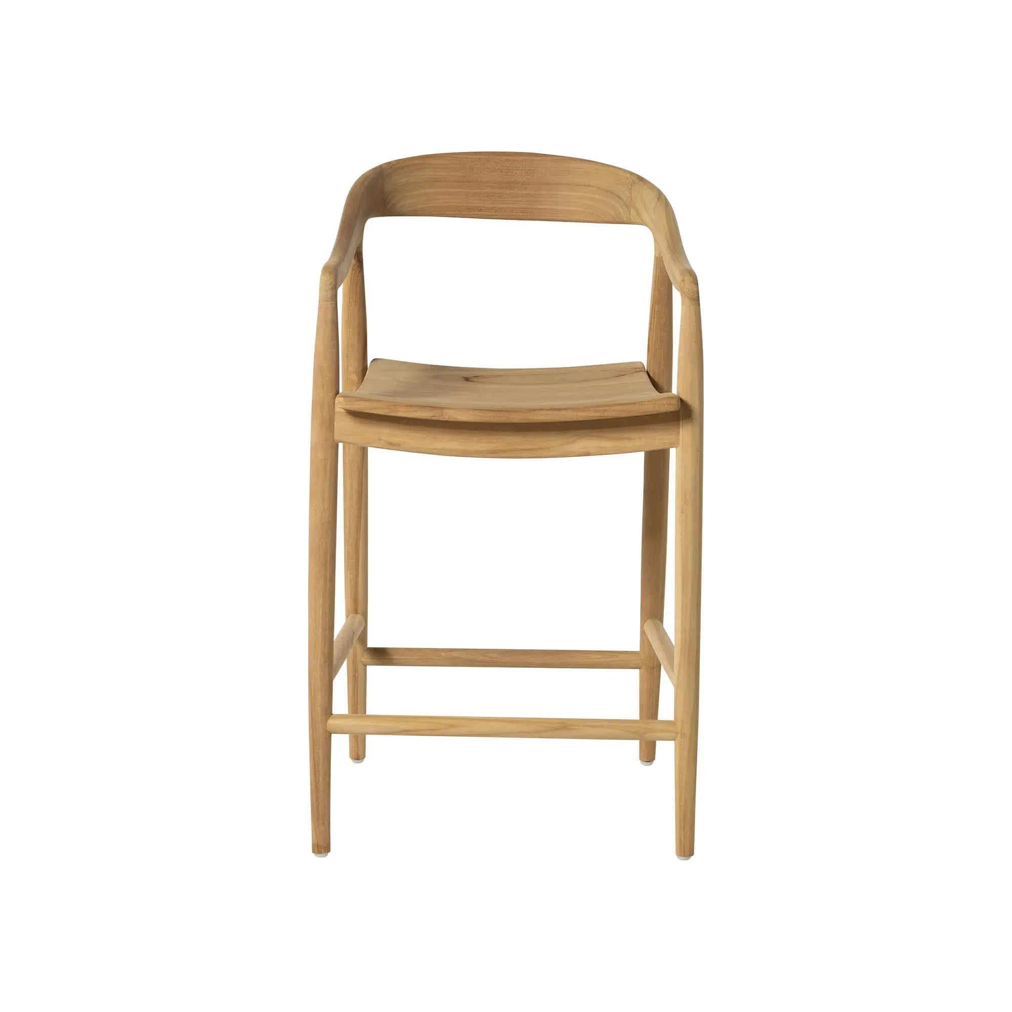 Semeru Counter Stool - Brown, Teak