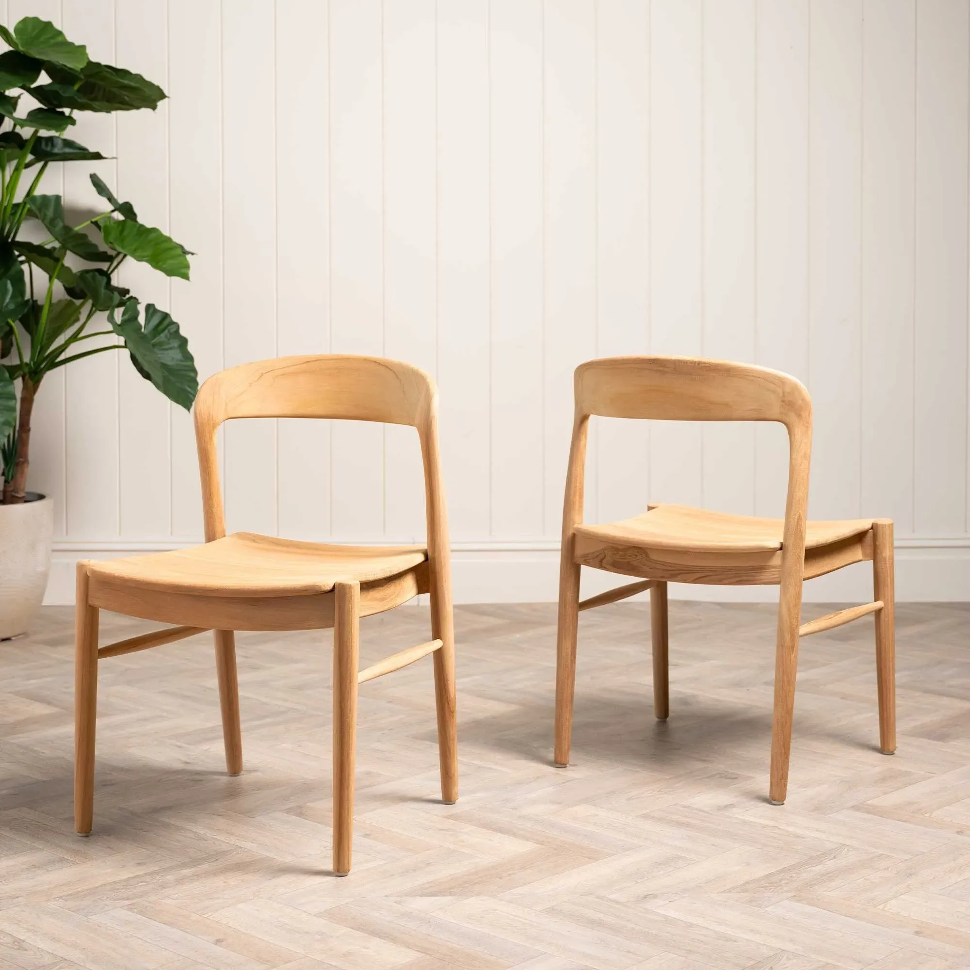 Semeru Dining Chair - Brown, Teak image