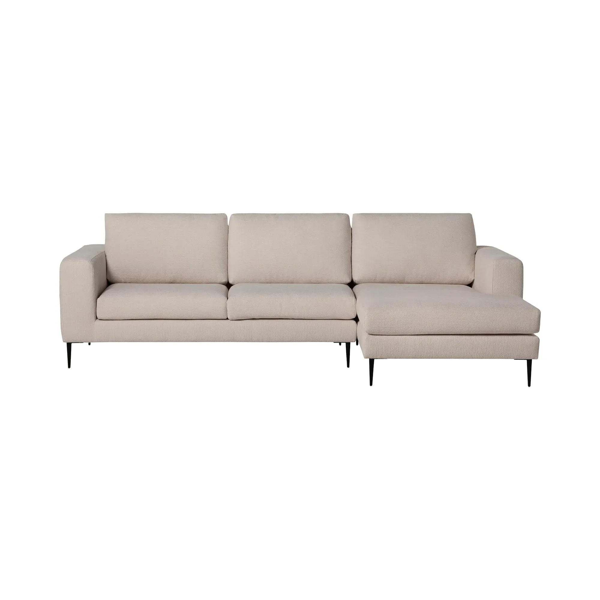 Sienna LHF Chaise Corner Sofa - Neutral