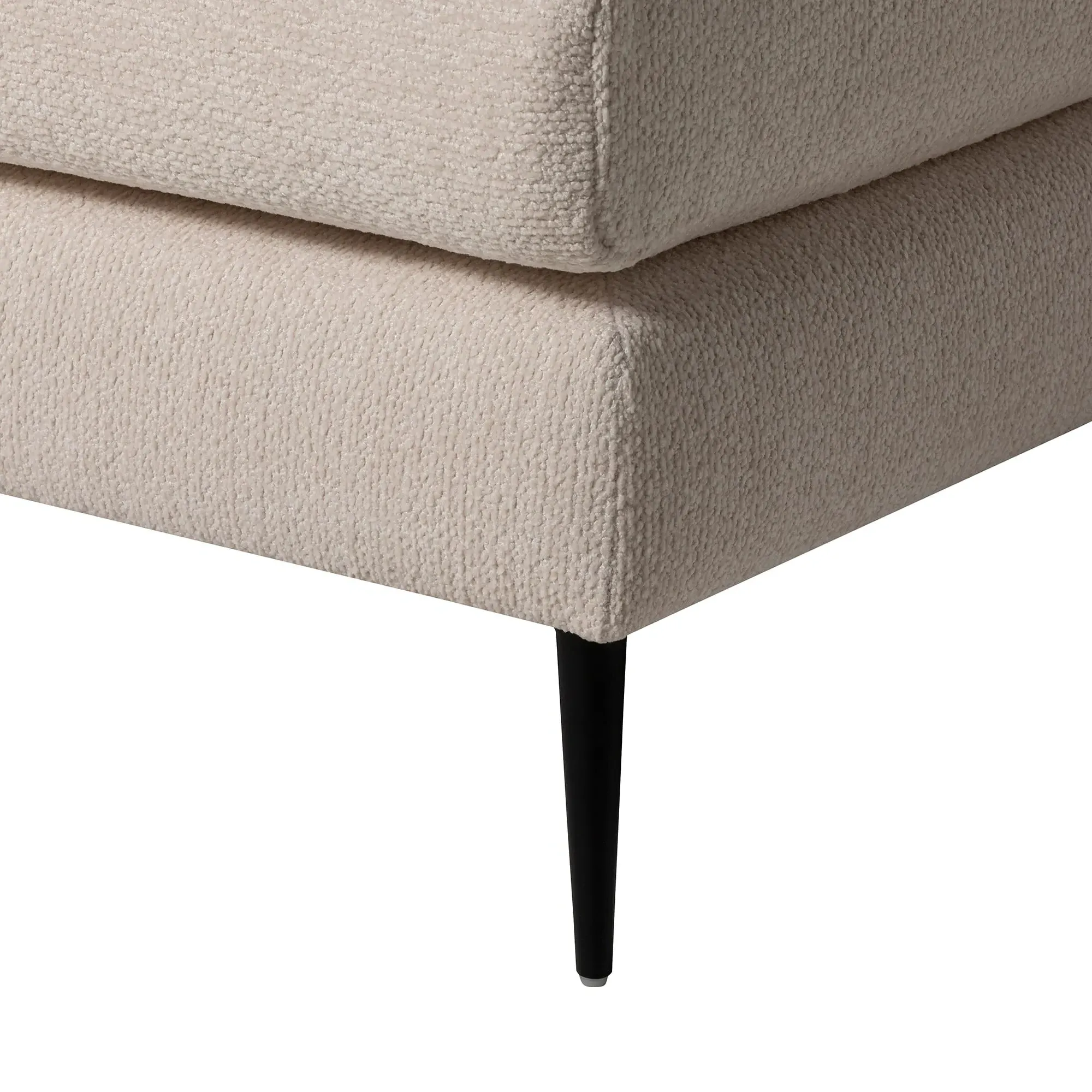 Sienna LHF Chaise Corner Sofa - Neutral