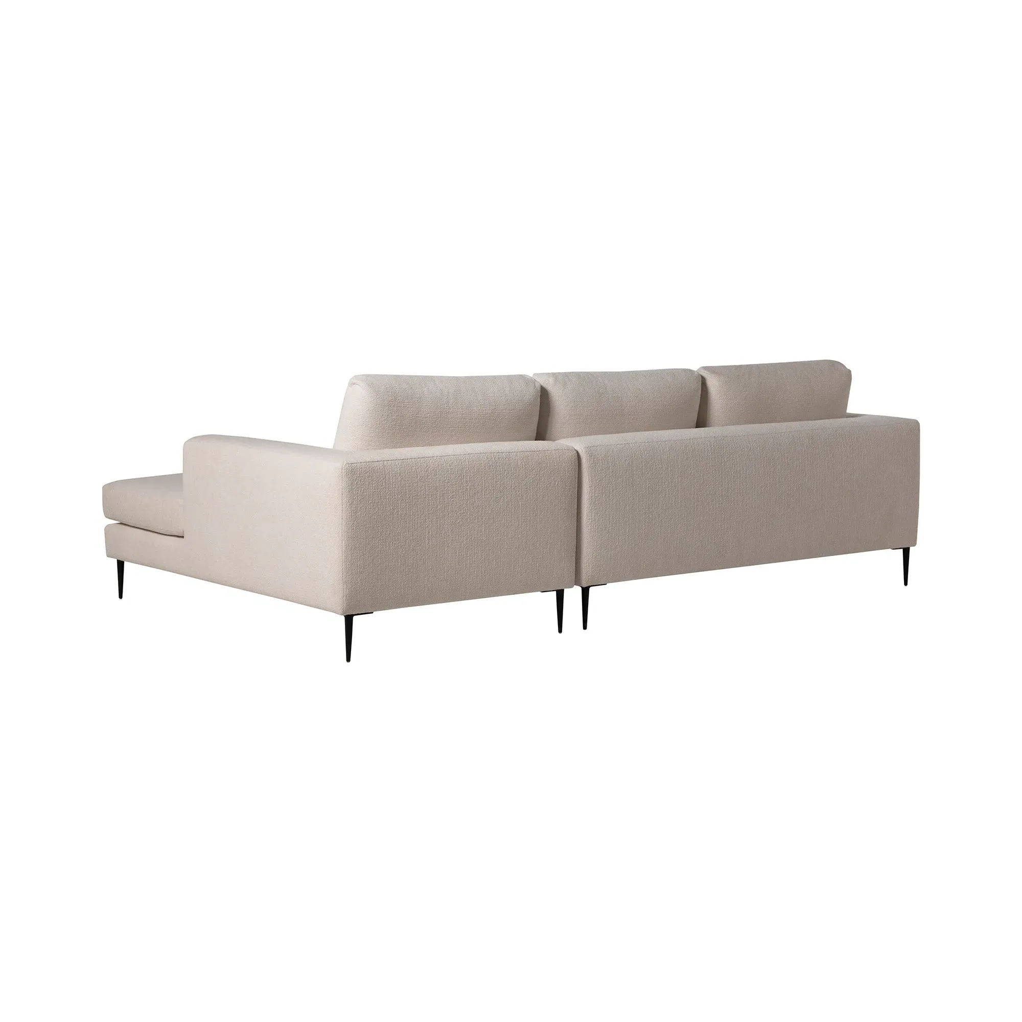 Sienna LHF Chaise Corner Sofa - Neutral