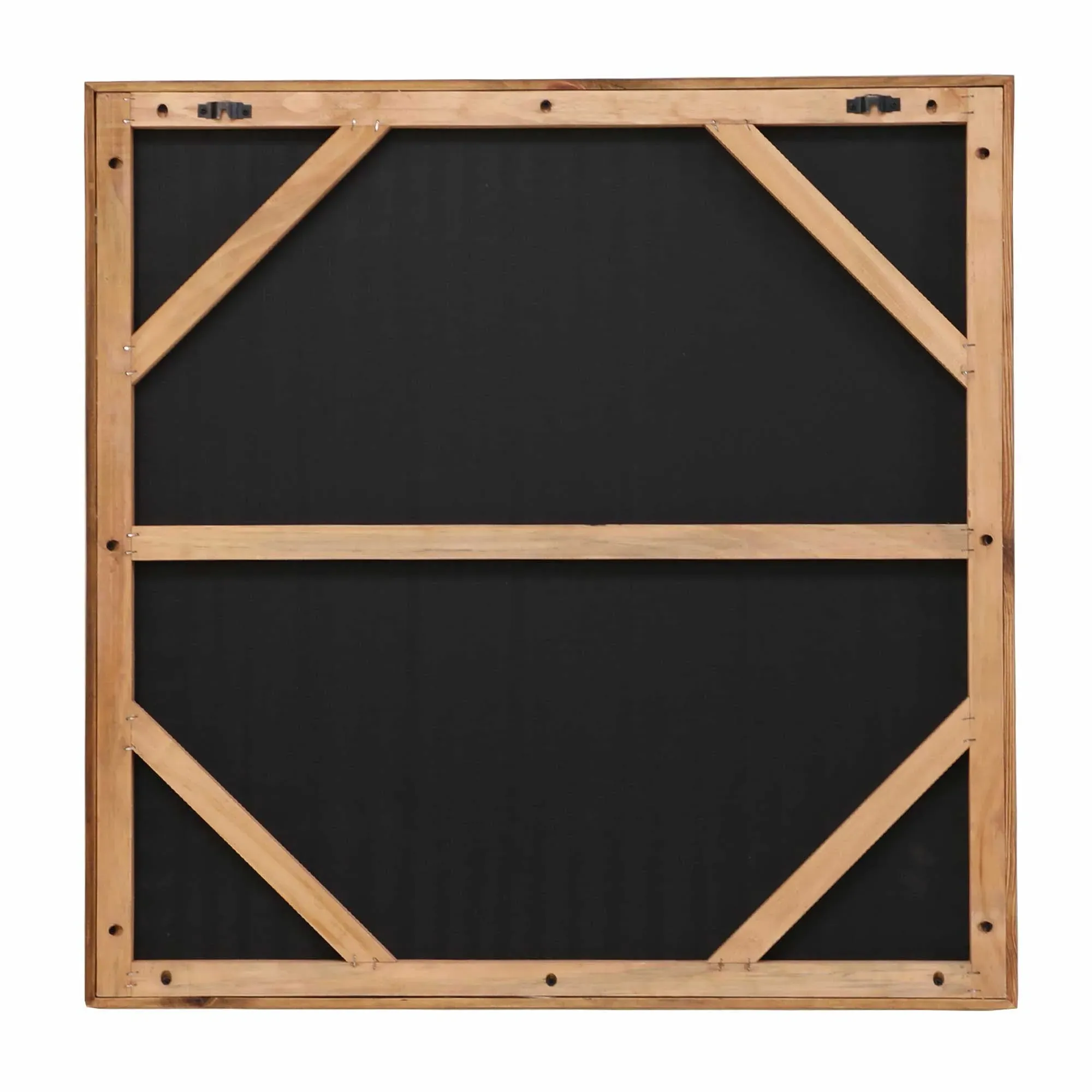 Silhouette Mosaic Square Wall Art - Wood