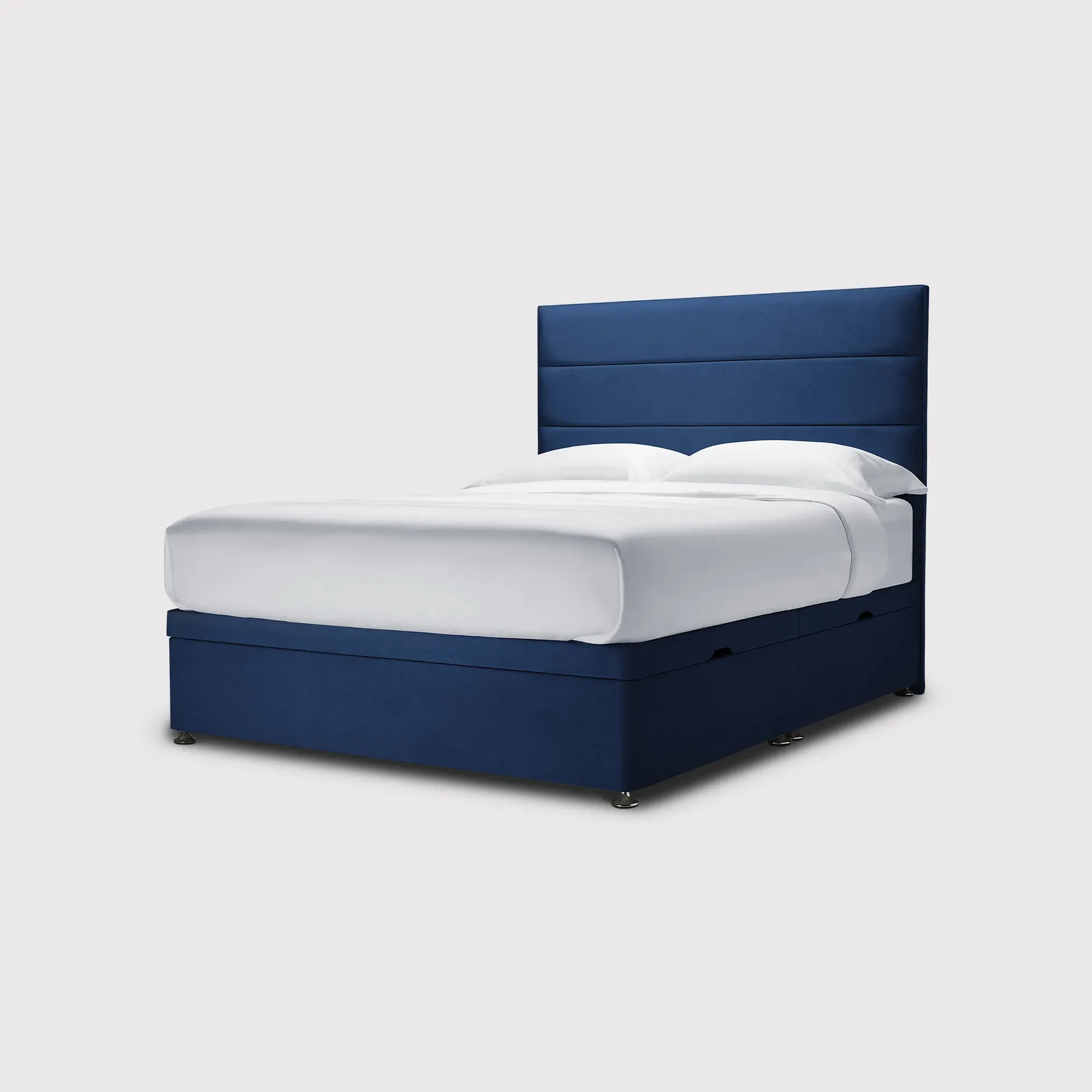 Simba Wilmslow Double Ottoman Bed Frame - Blue image