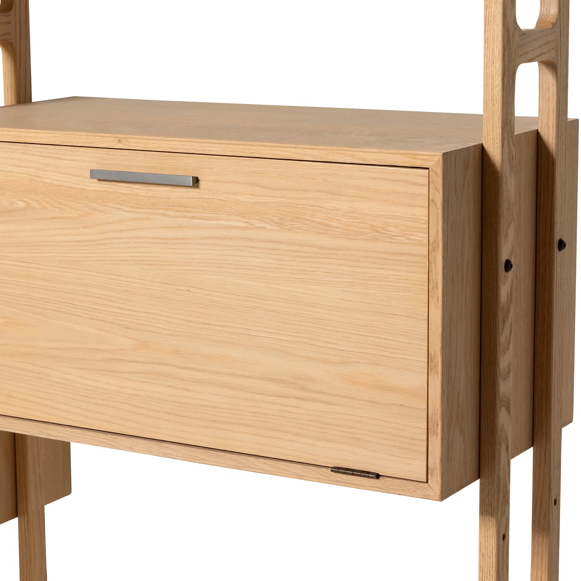 Simeon Bookshelf - Black Oak