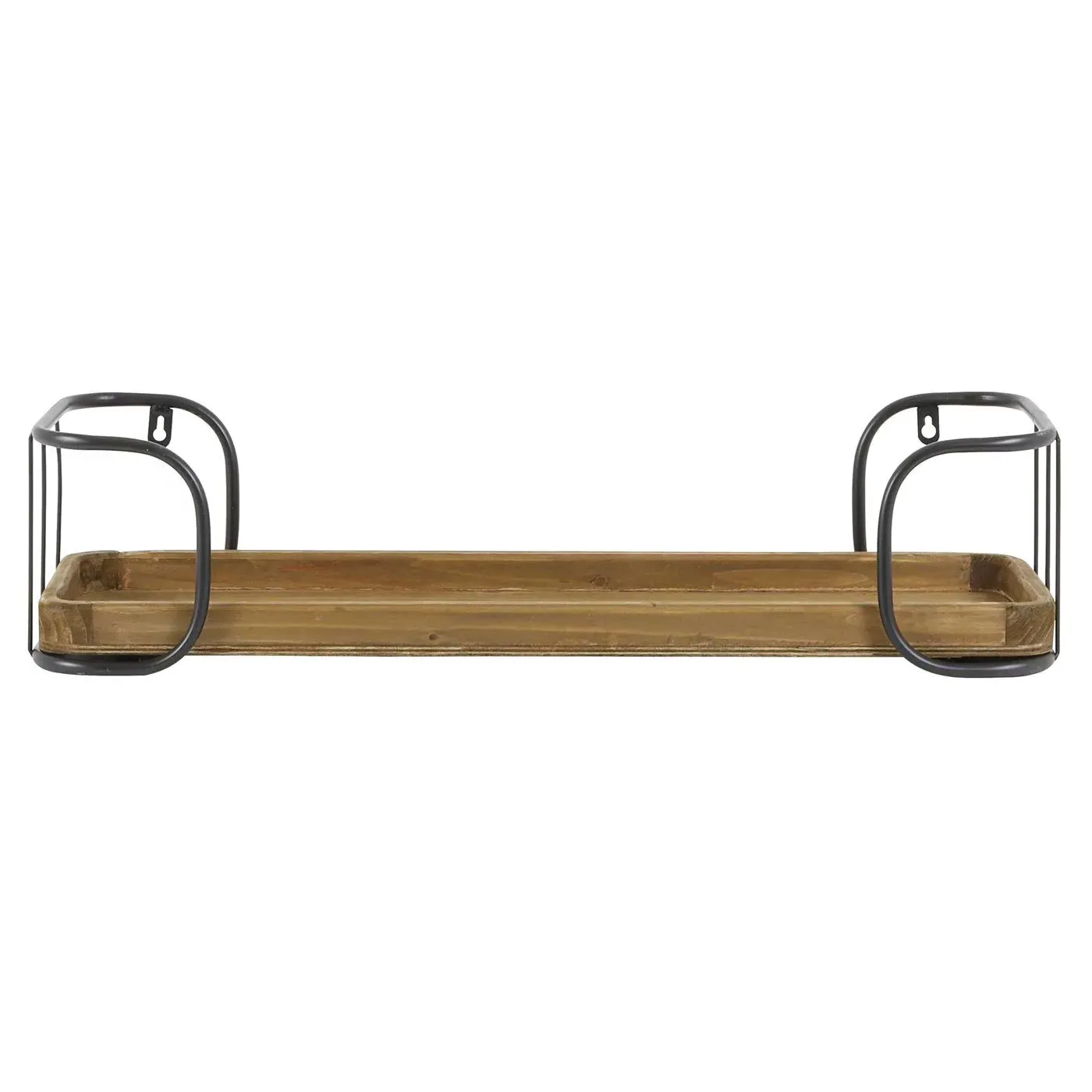 Single Tier Wall Shelf - Wood