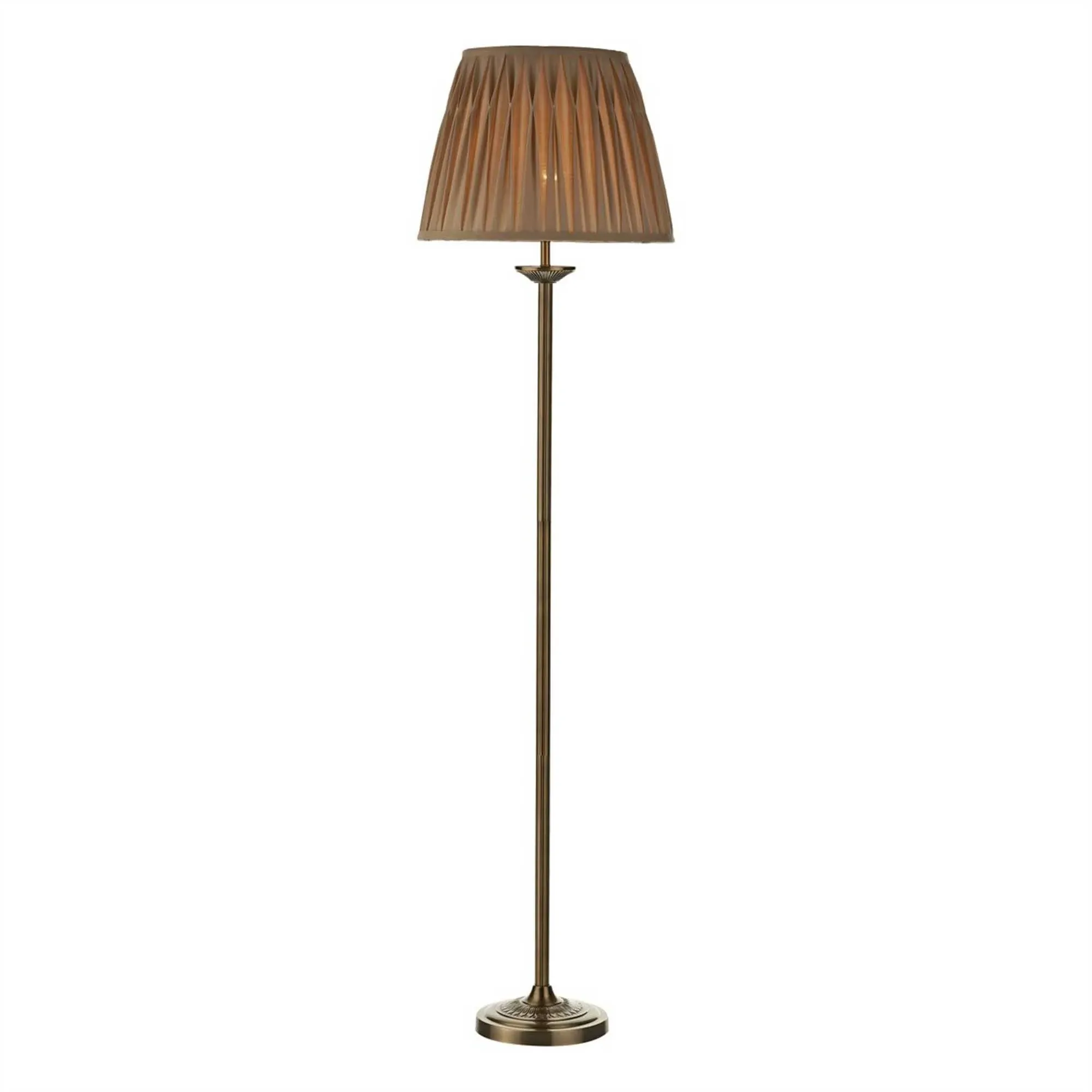 Slim Floor Lamp - Gold, Metal image