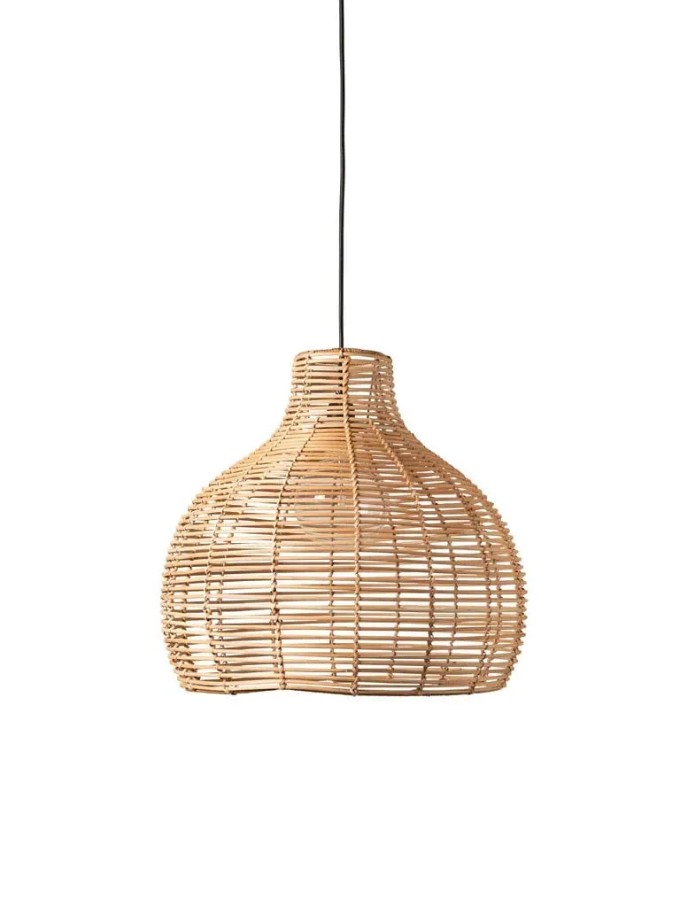 Small Rattan Pendant Light image