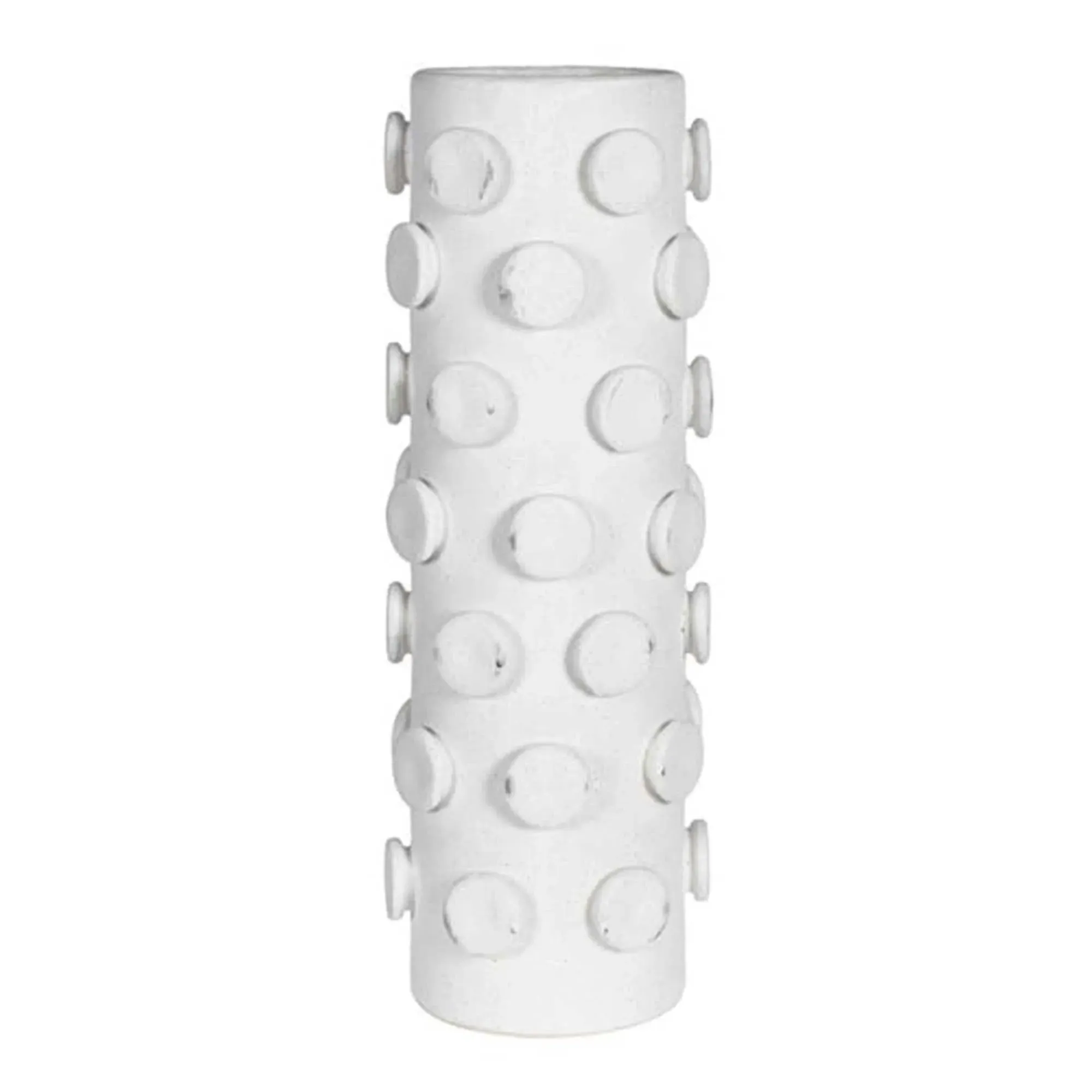 Smooth Bobble Vase - White, Ceramic image