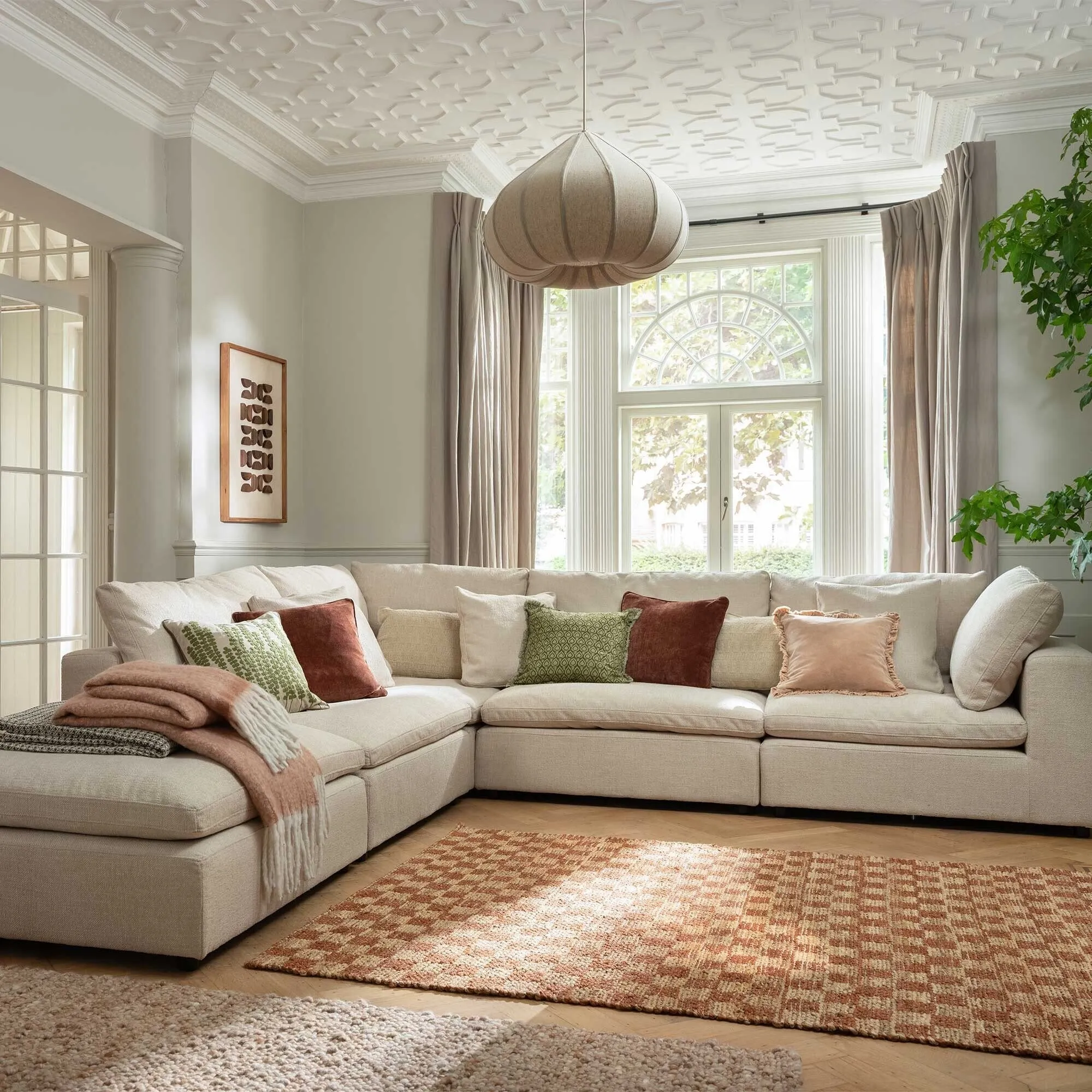 Solace Corner Modular Sofa - Neutral