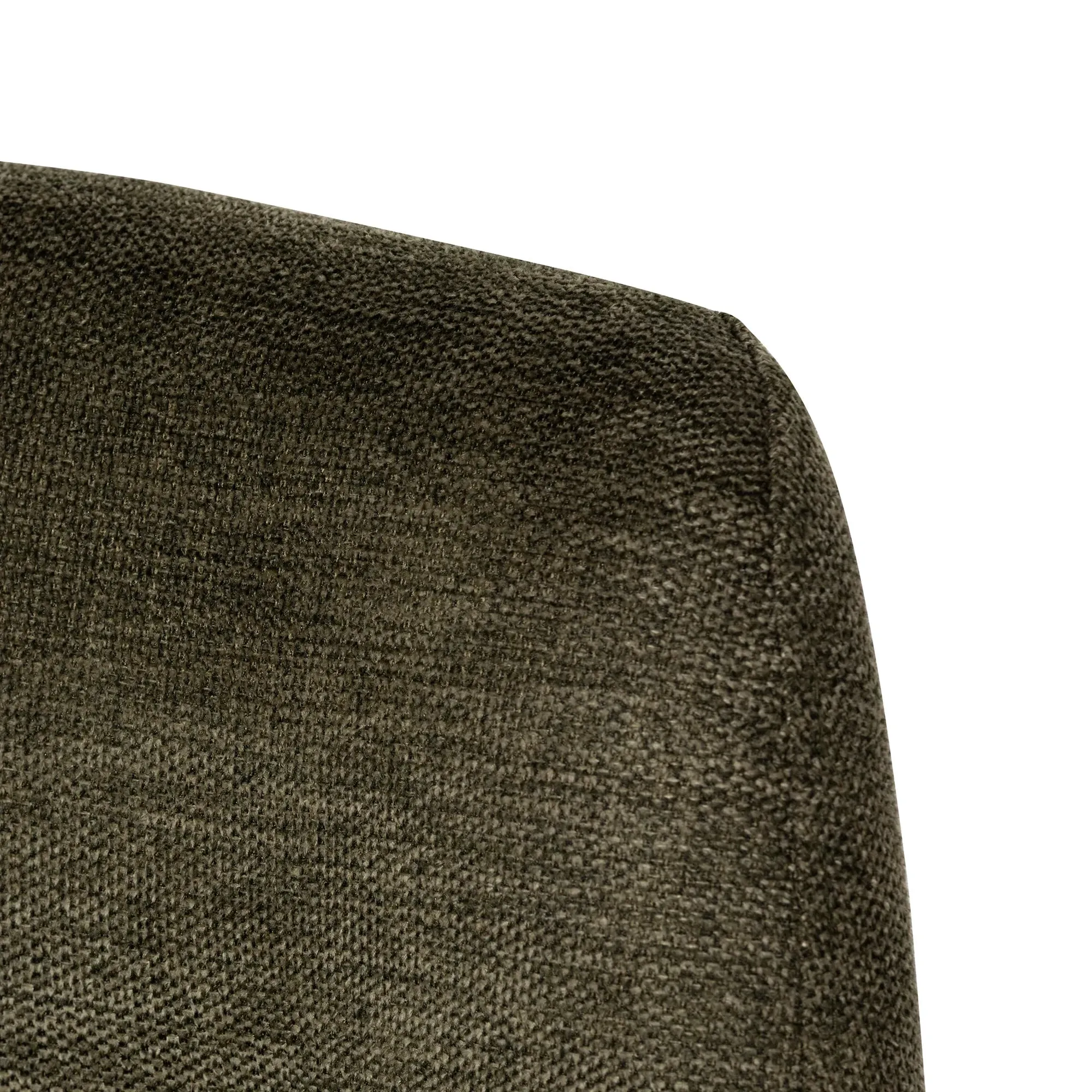 Sorelle Swivel Dining Chair with Arms - Green, Fabric