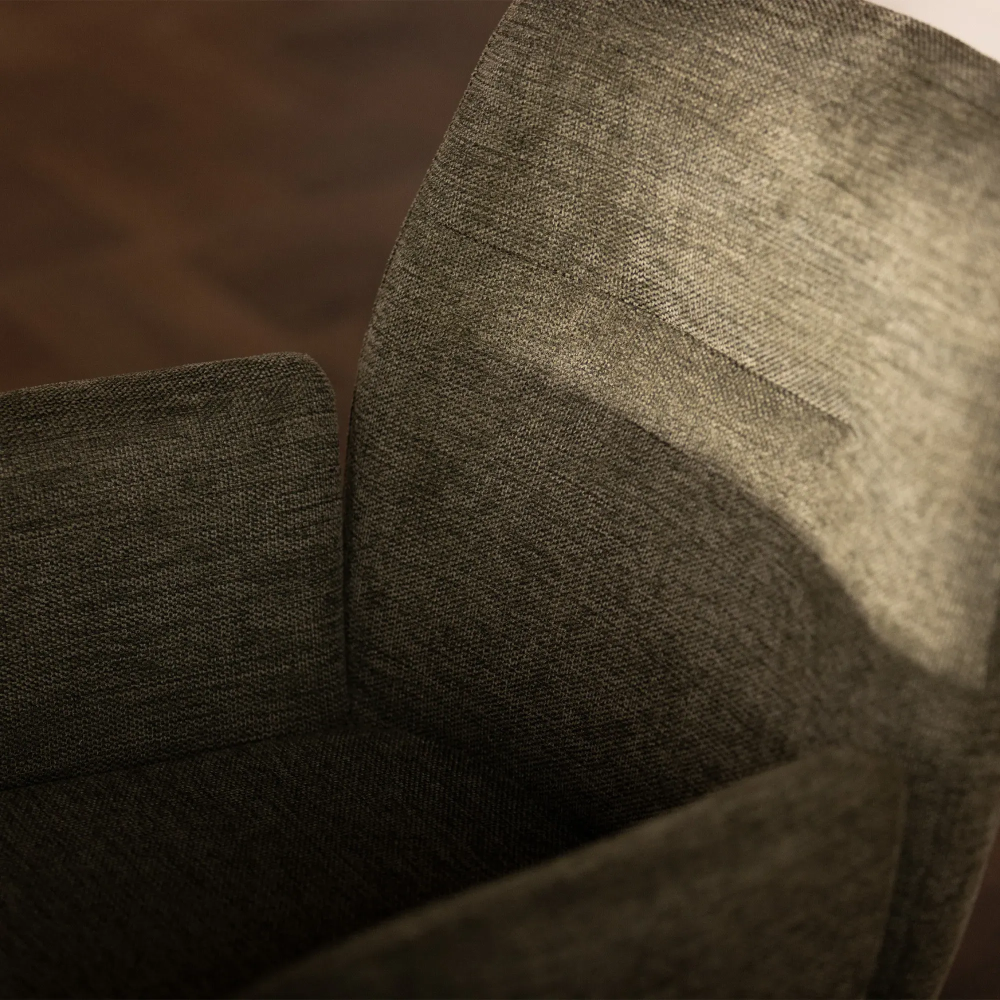 Sorelle Swivel Dining Chair with Arms - Green, Fabric