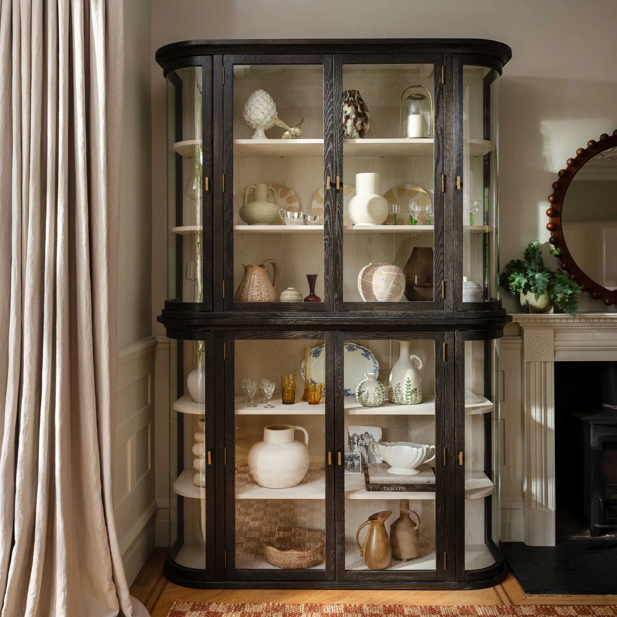 Sorrel Display Cabinet - Brown, Oak