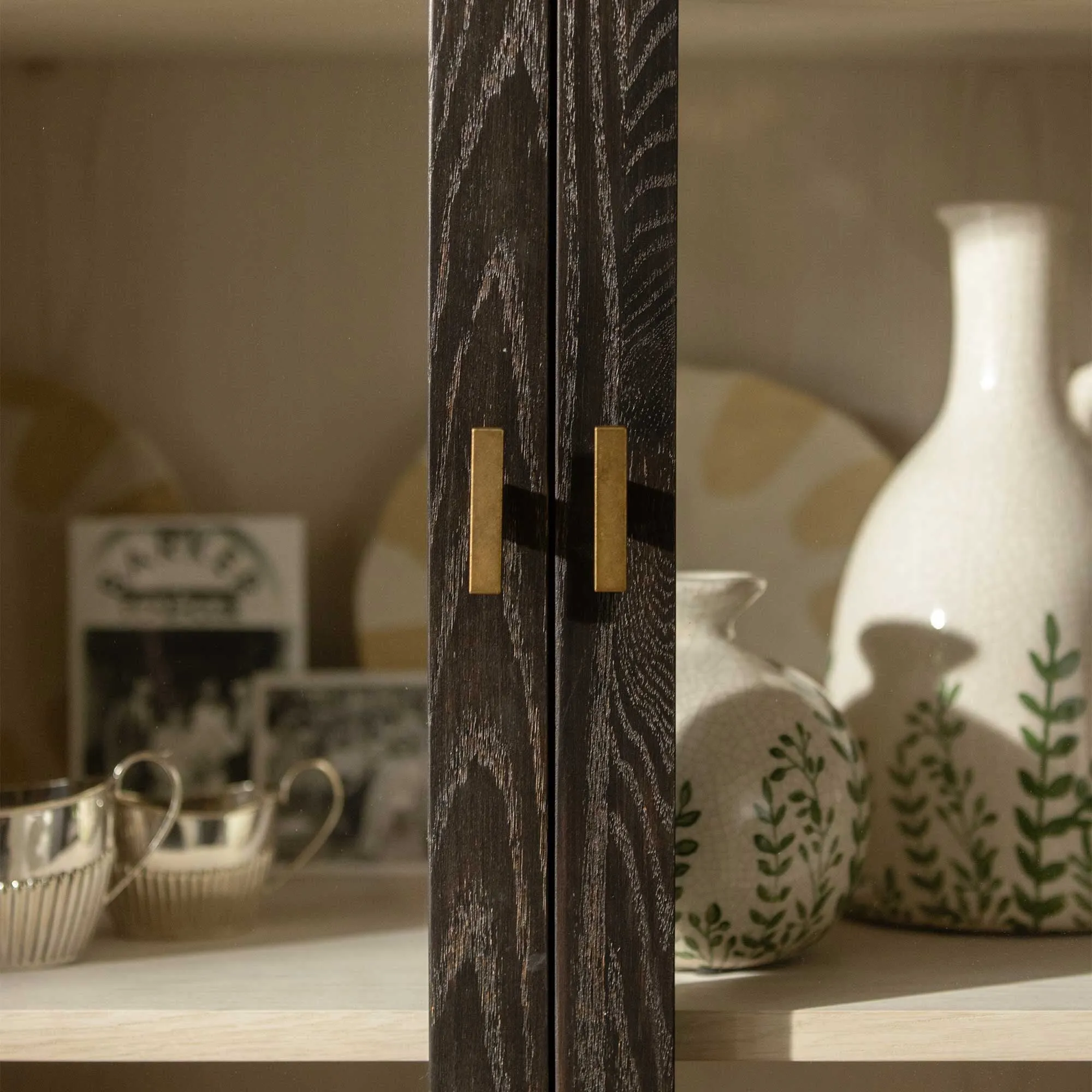 Sorrel Display Cabinet - Brown, Oak