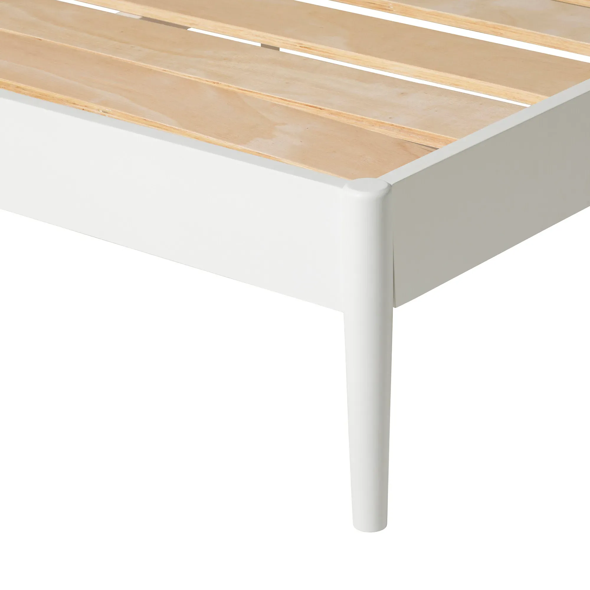 Springwell Bedroom Set Table - White, Acacia Wood