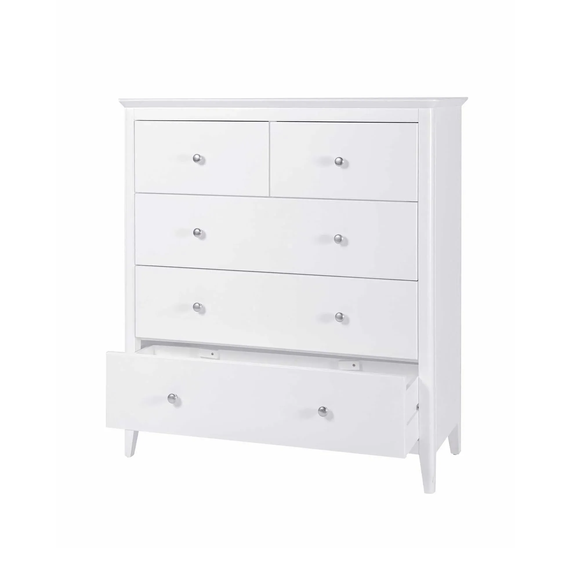 Springwell Bedroom Set Table - White, Acacia Wood