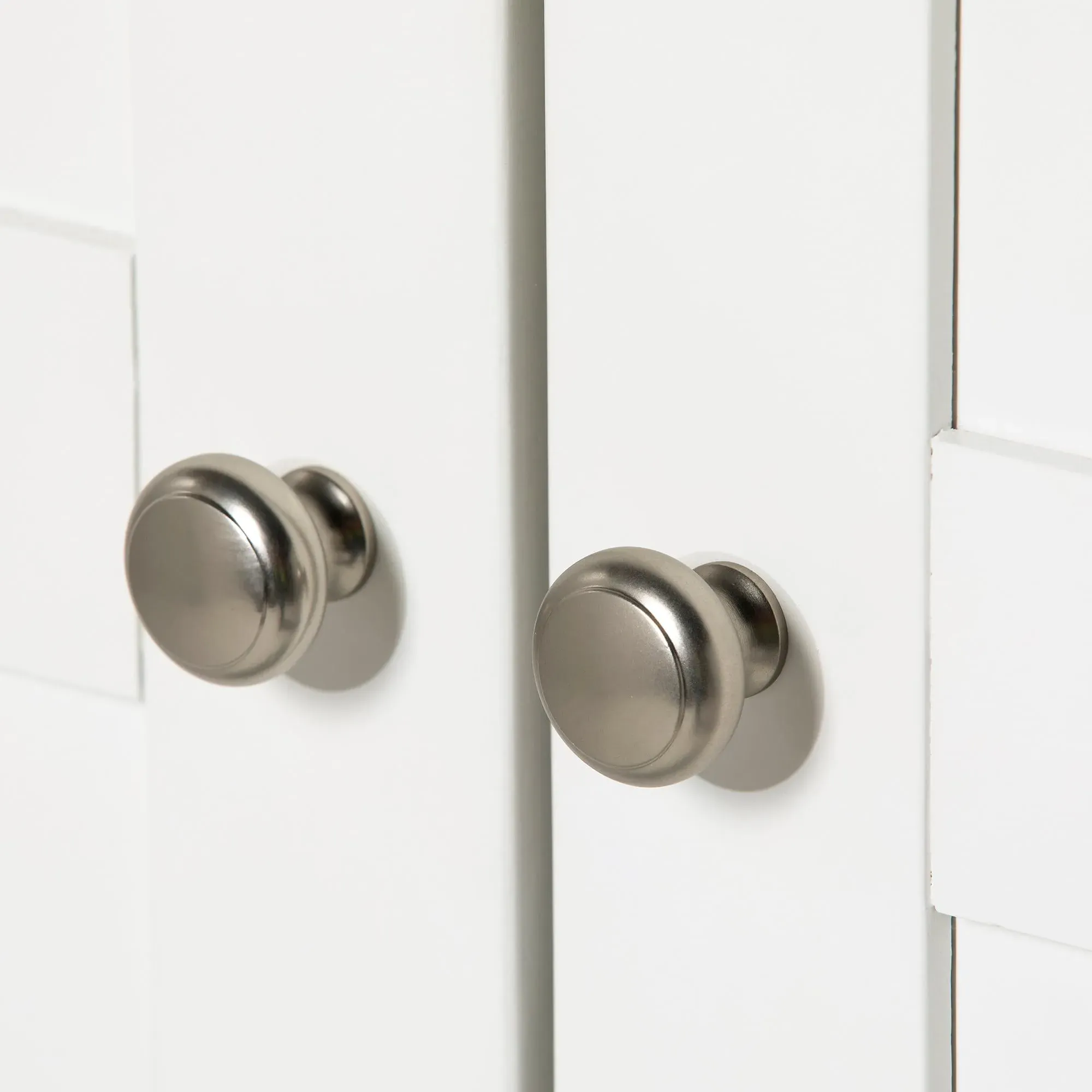 Springwell Wardrobe - White, Acacia Wood