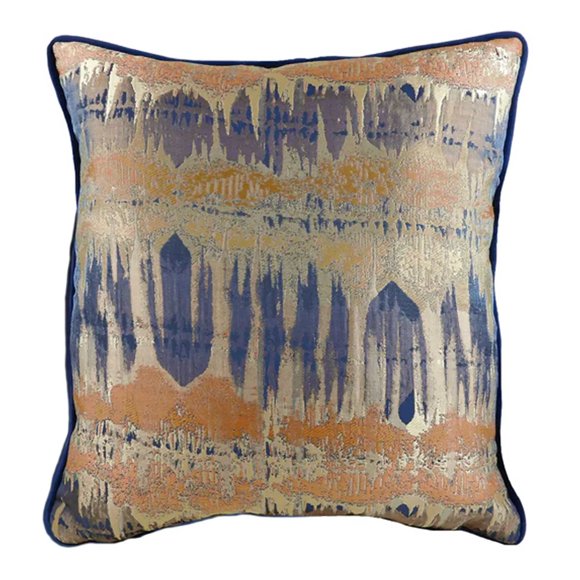 Square Cushion - Blue, Polyester image
