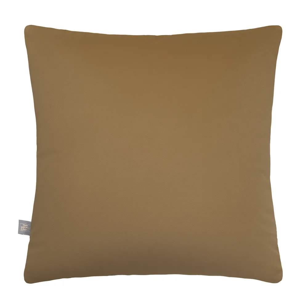 Square Cushion - Gold, Polyester