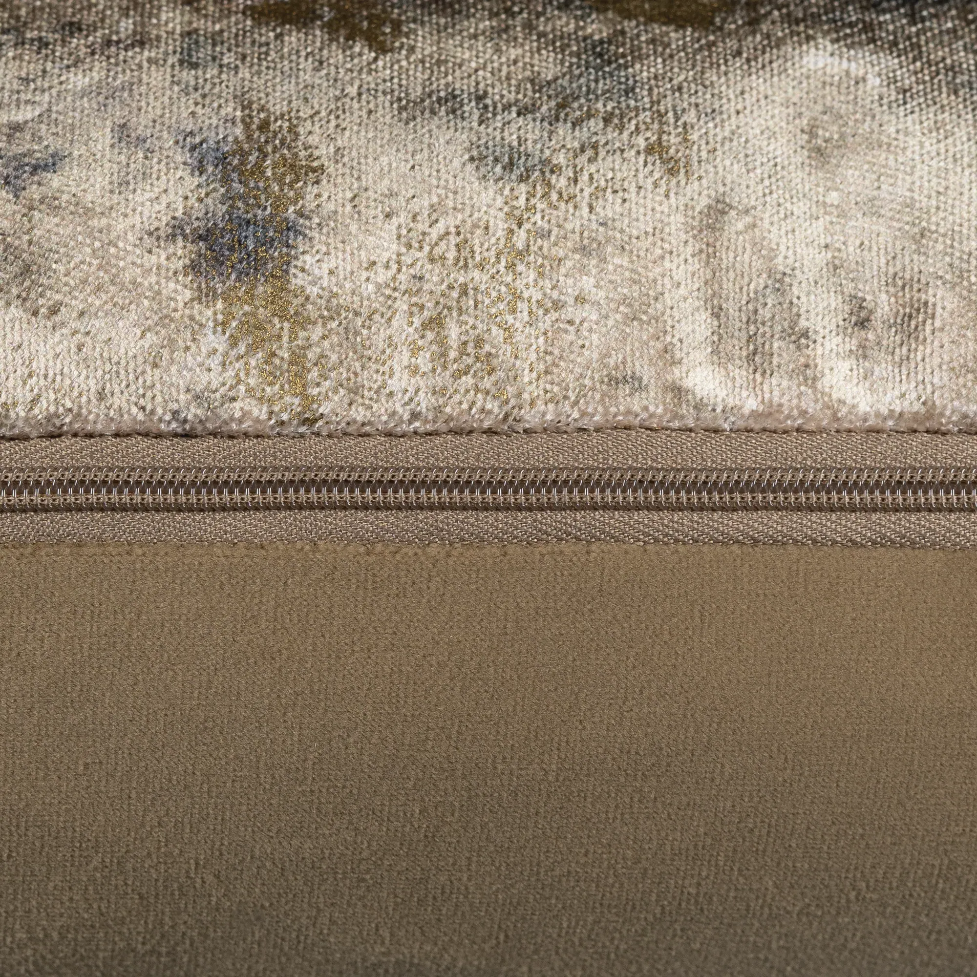 Square Cushion - Gold, Polyester