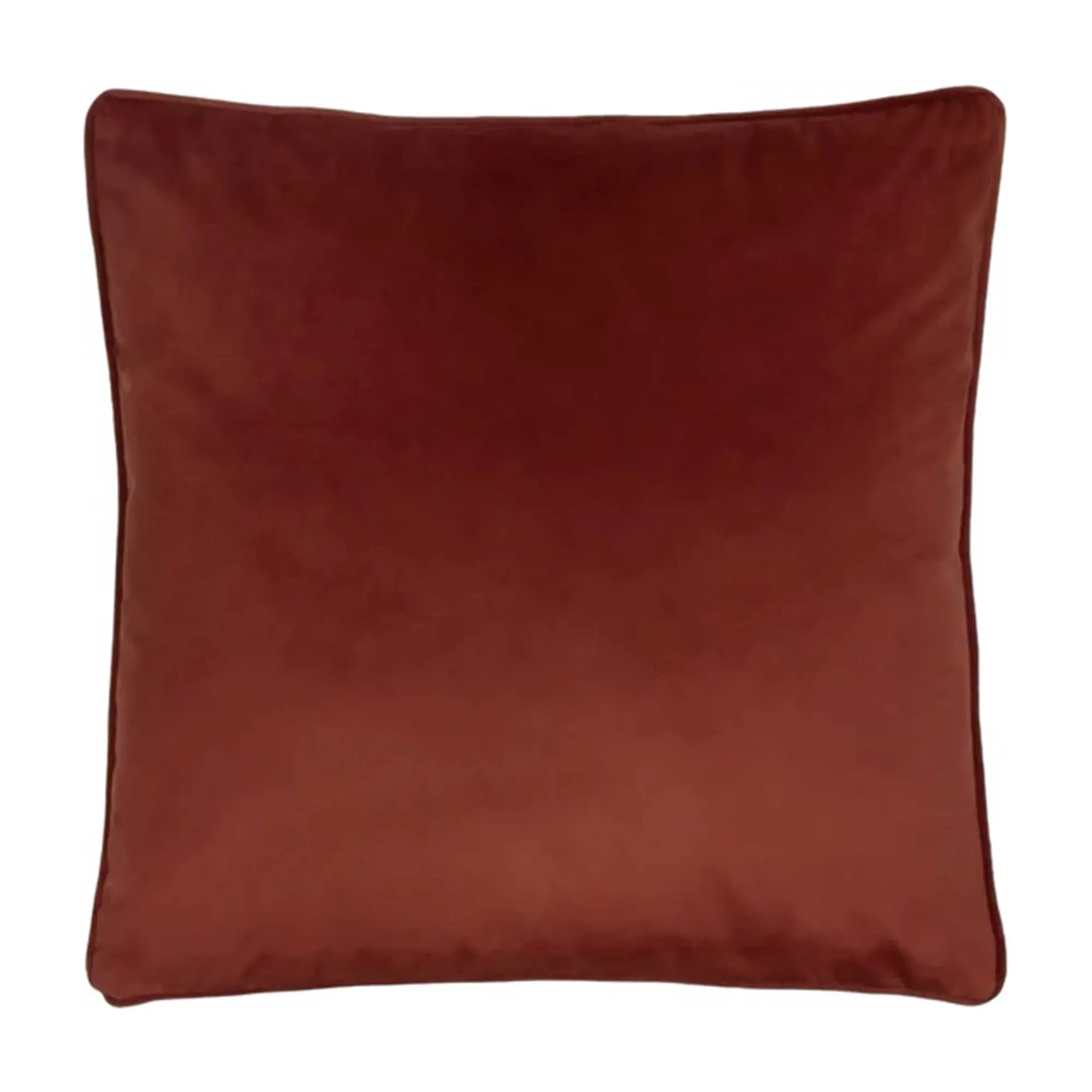 Square Velvet Cushion - Orange, Polyester image