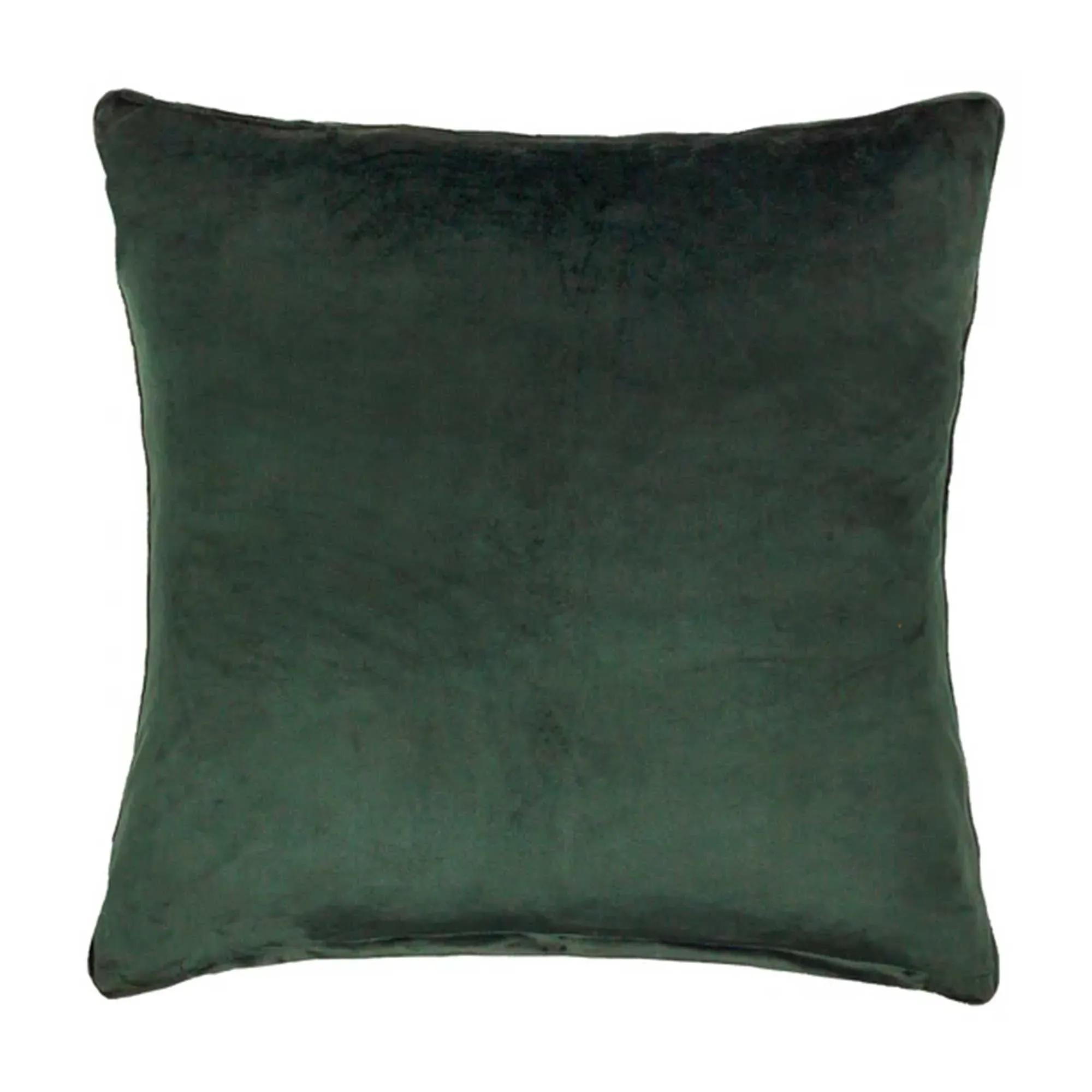 Square Wavy Cushion - Green, Polyester
