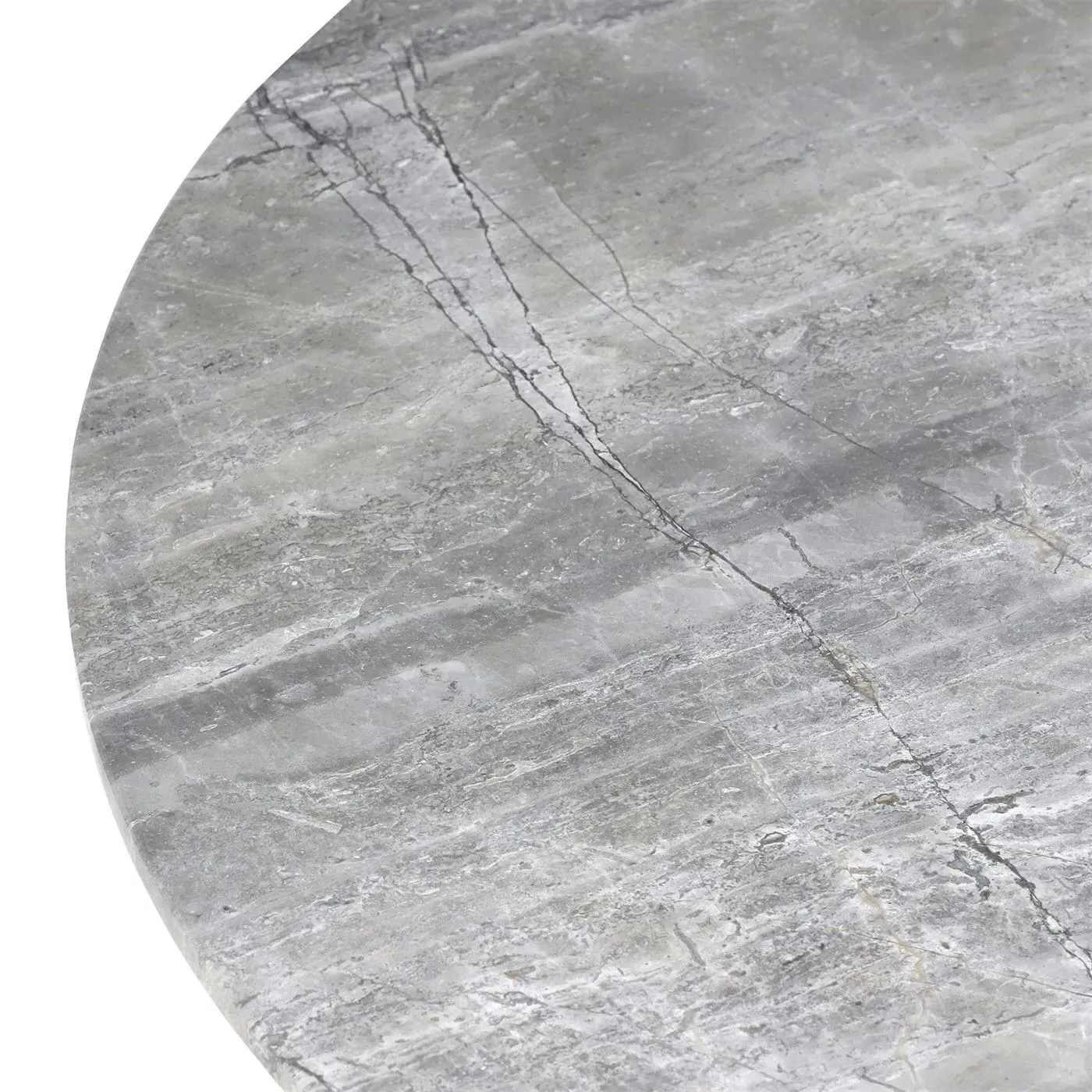 Stone Italia Srl Nell Round Dining Table - Grey