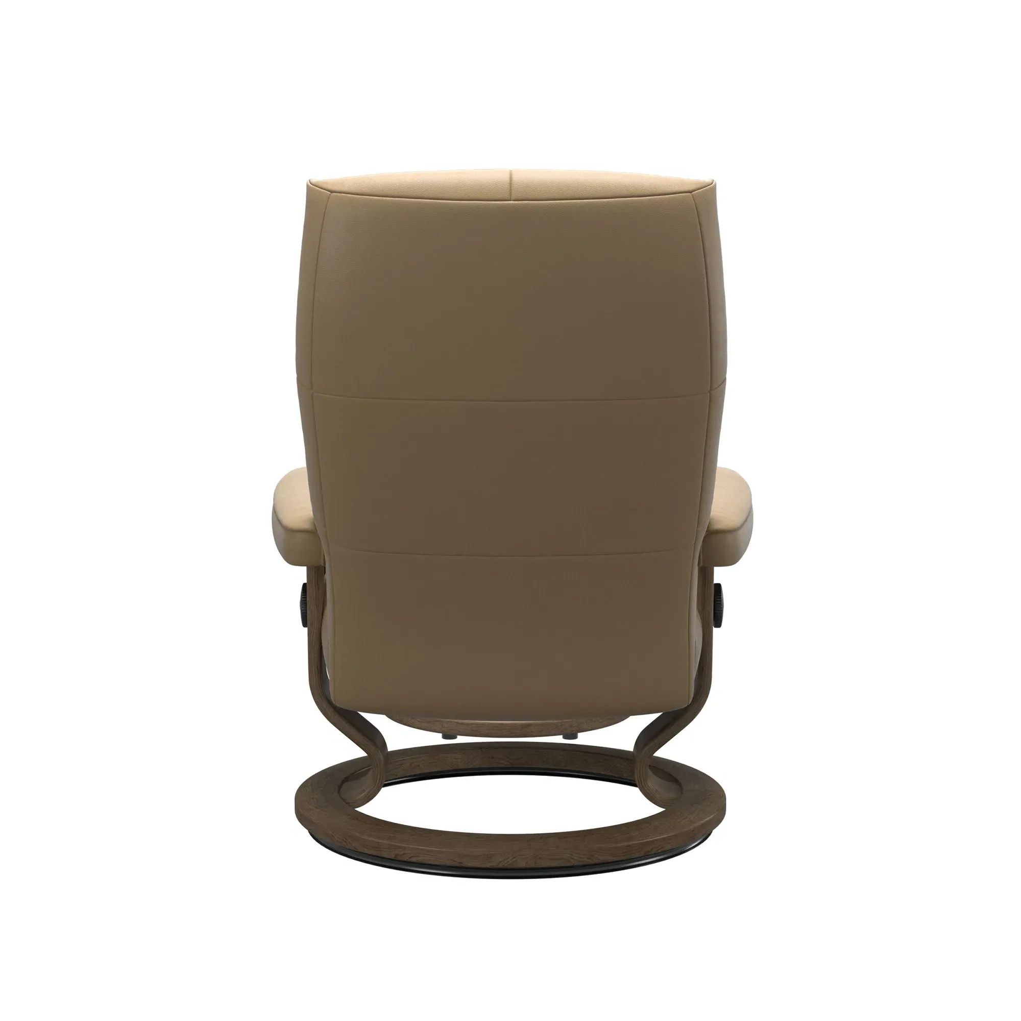 Stressless David Large Classic Recliner Chair & Footstool - Leather