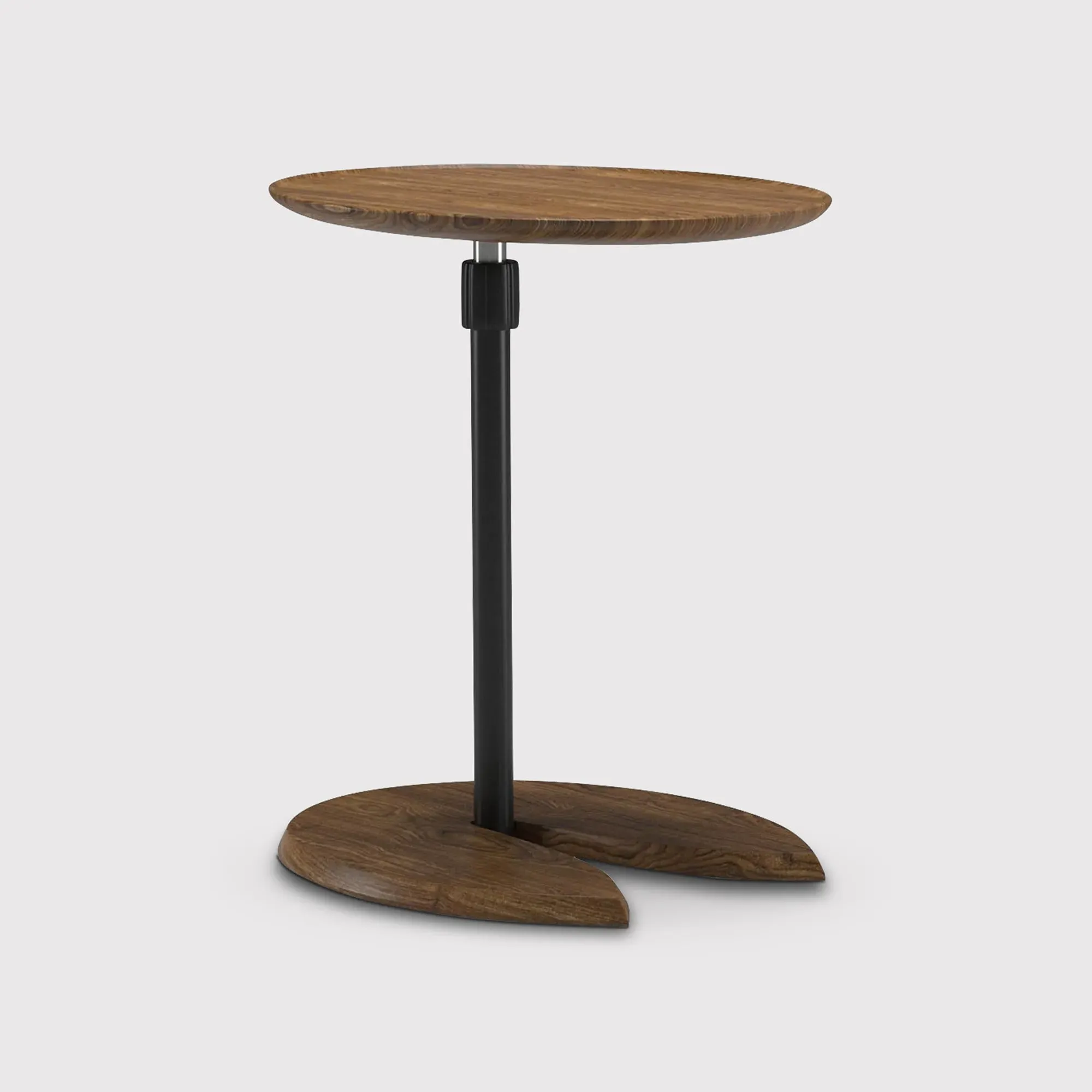Stressless Ellipse Side Table - Brown, Metal