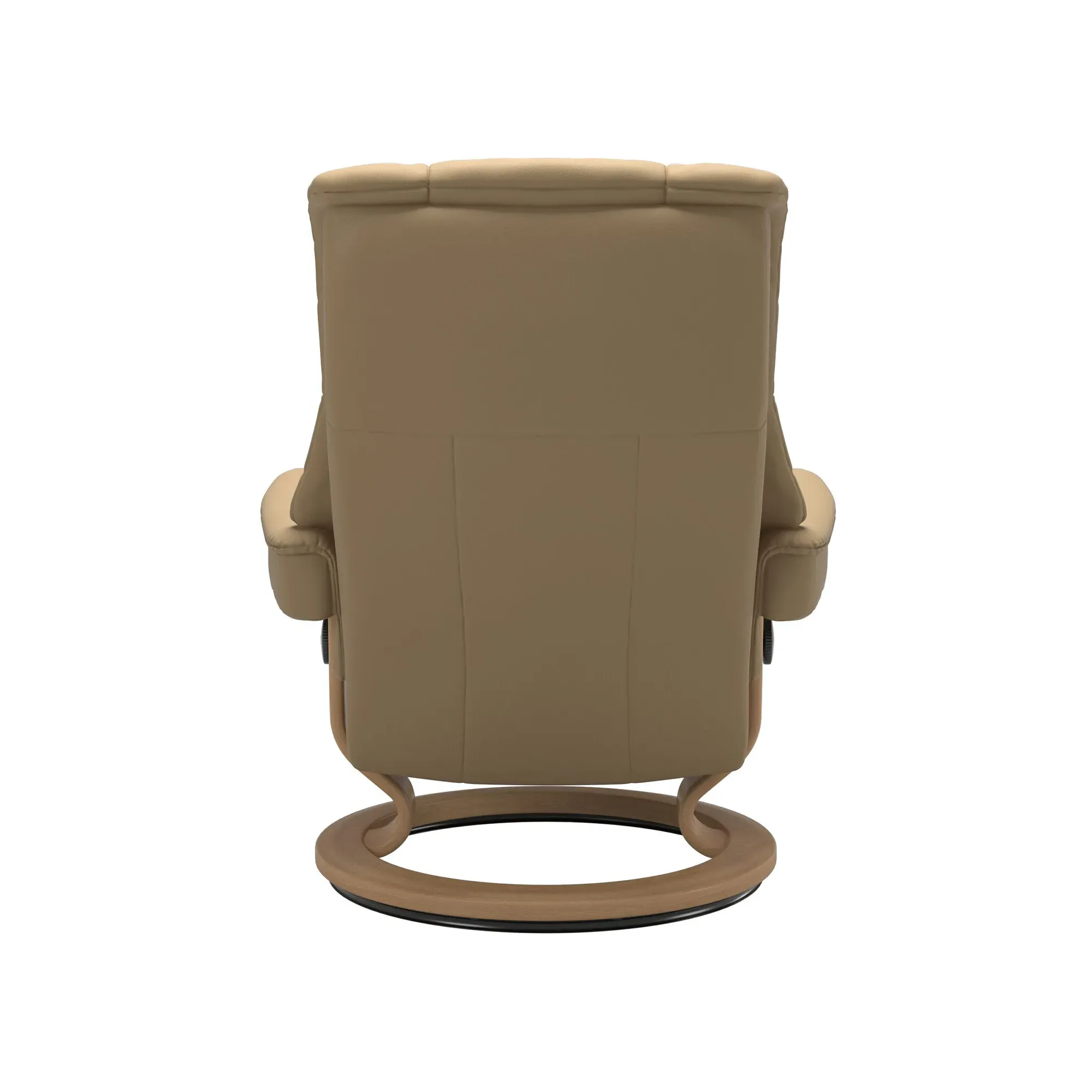 Stressless Mayfair Large Recliner Chair & Footstool - Leather