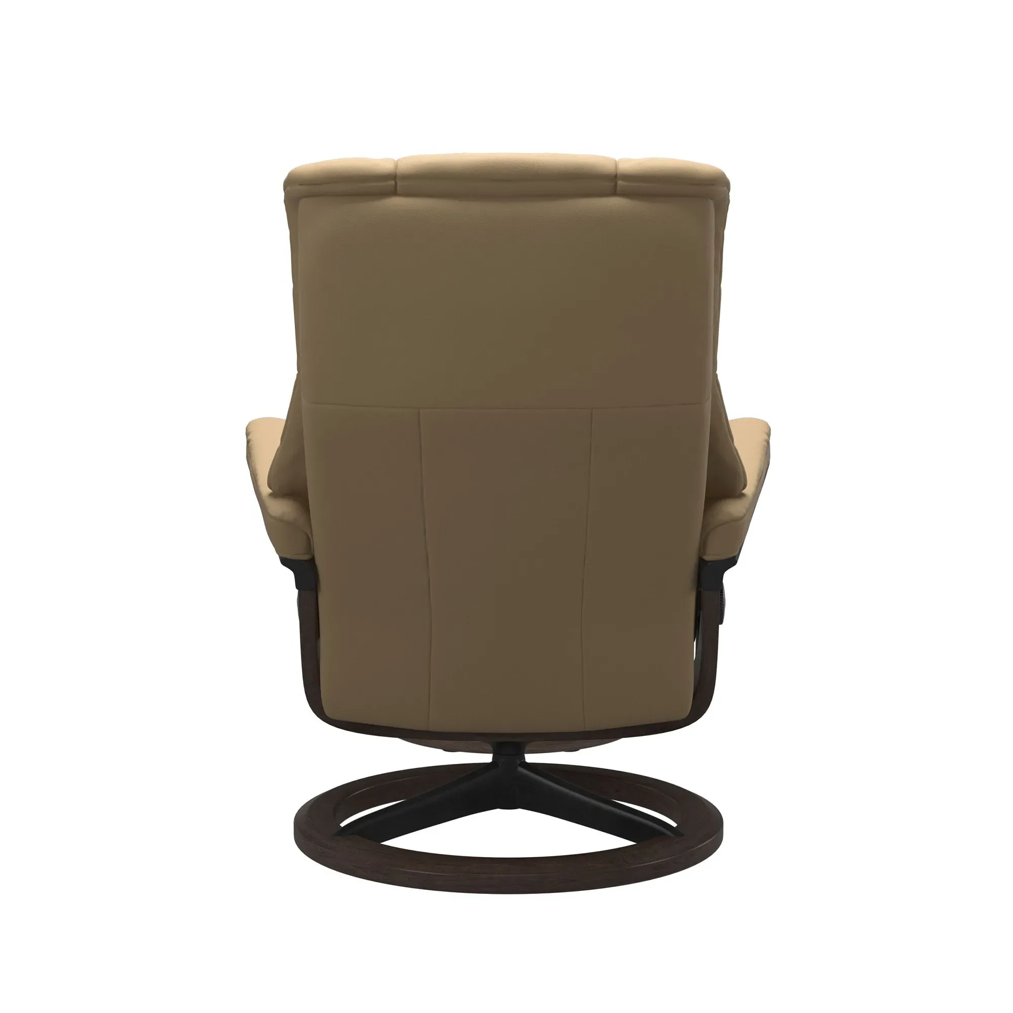 Stressless Mayfair Medium Signature Recliner Chair & Footstool - Leather