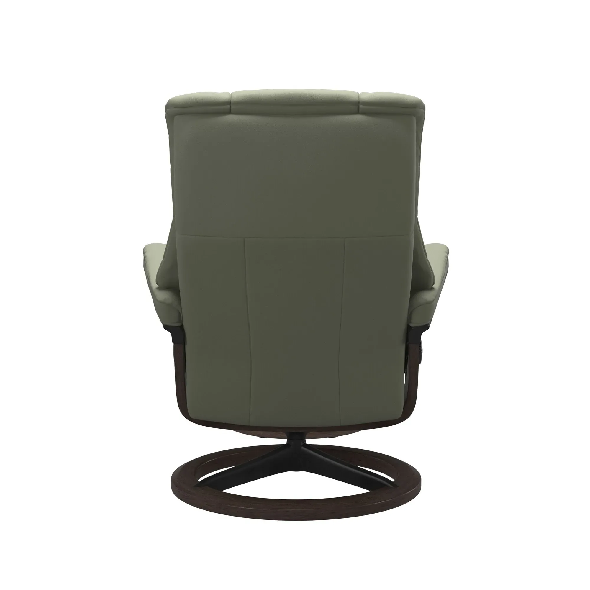 Stressless Mayfair Medium Signature Recliner Chair & Footstool - Leather