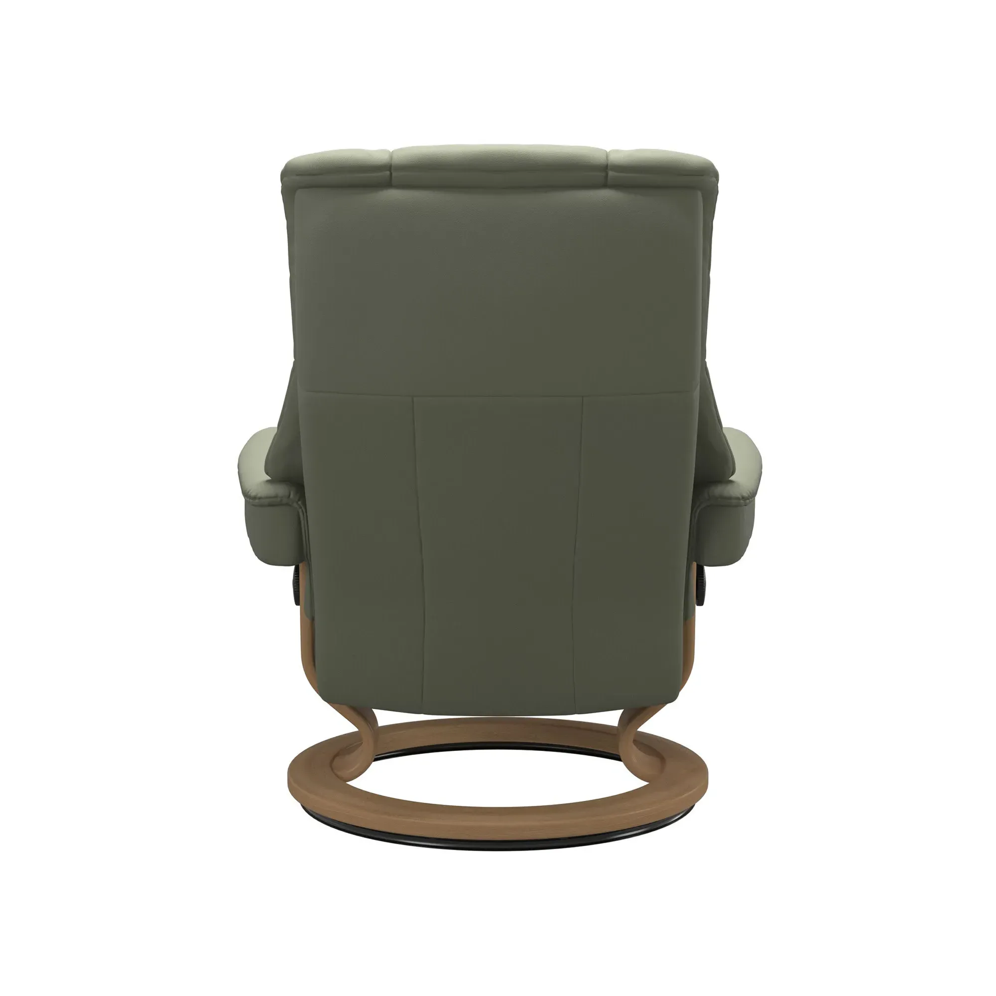 Stressless Mayfair Small Recliner Chair & Footstool - Leather