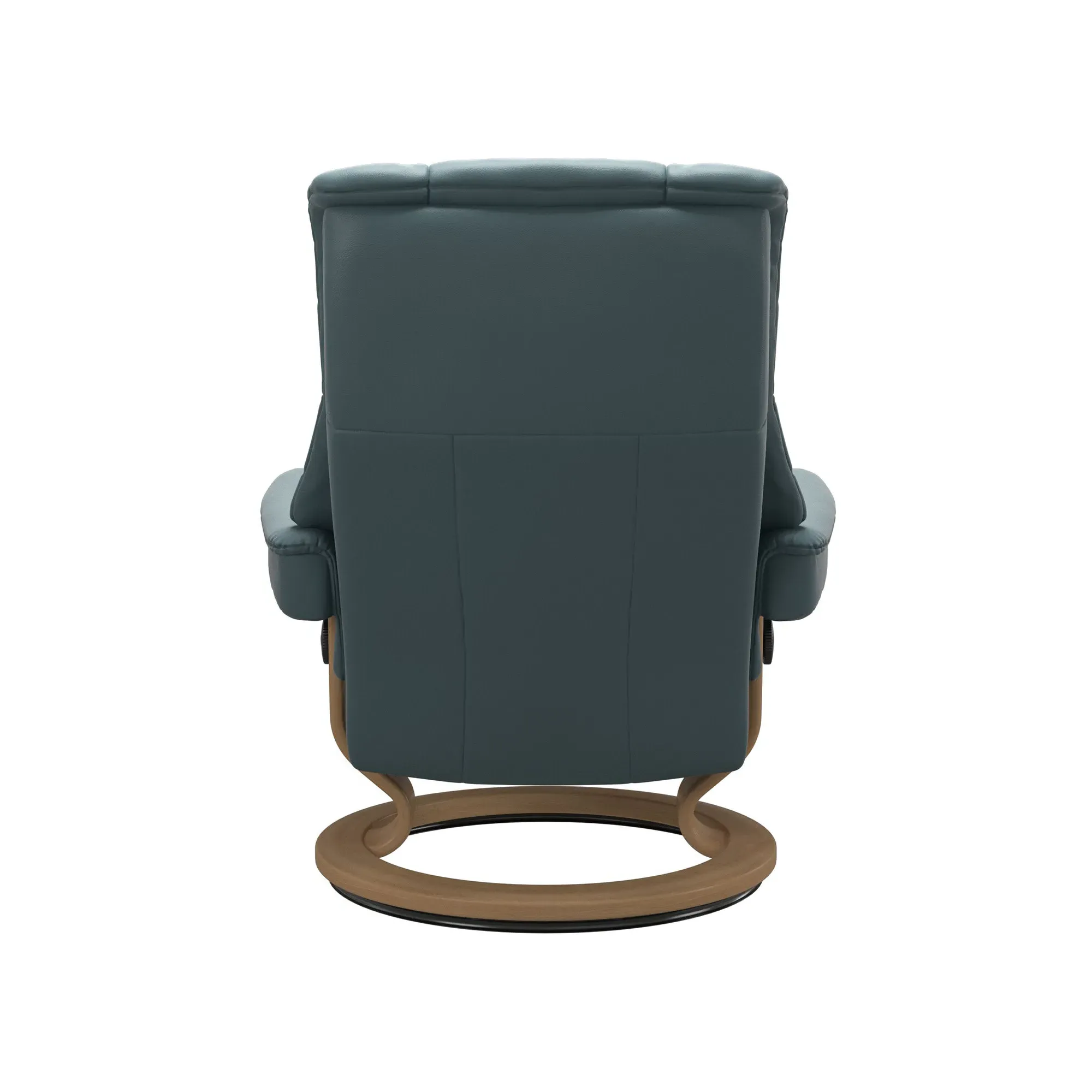 Stressless Mayfair Small Recliner Chair & Footstool - Leather