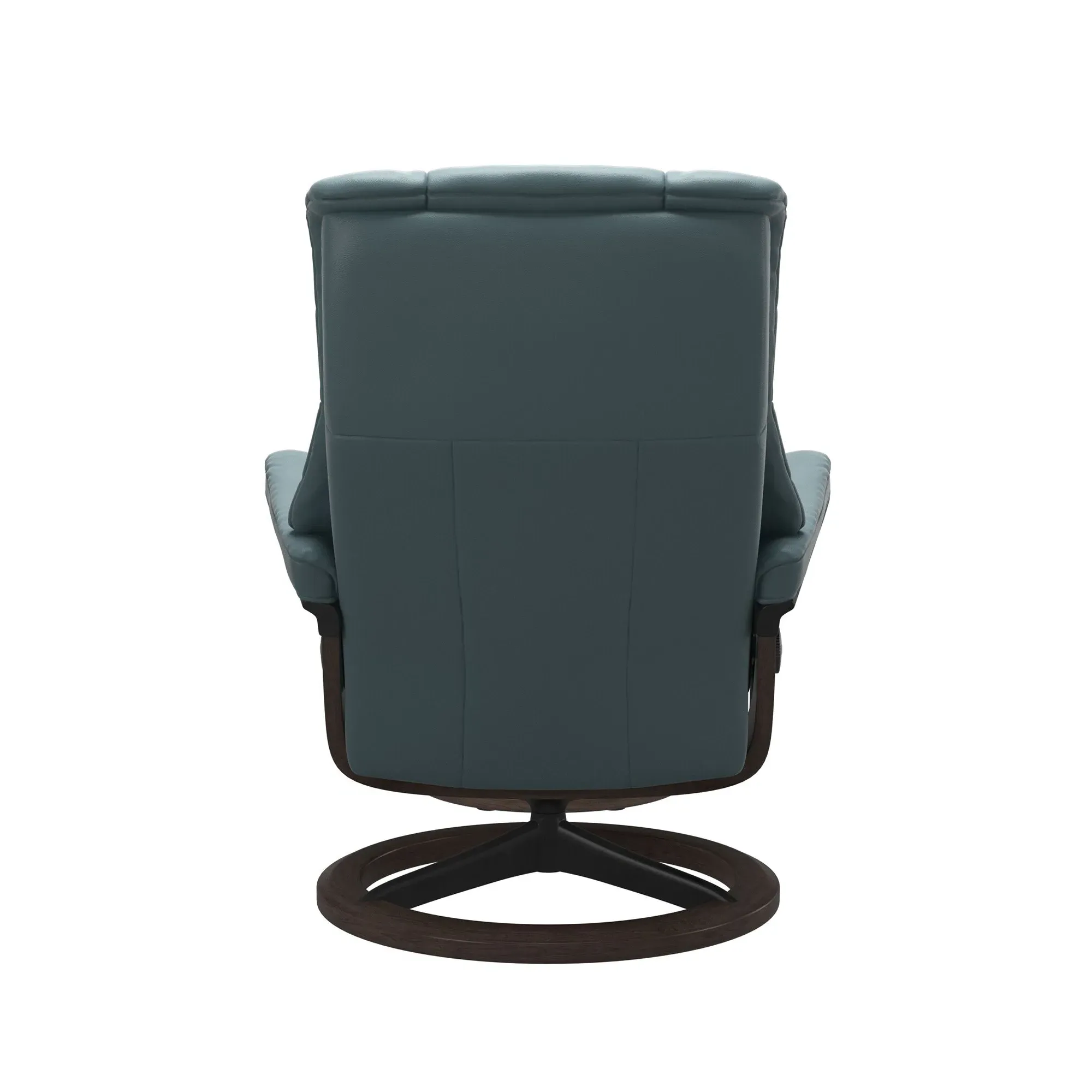 Stressless Mayfair Small Signature Recliner Chair & Footstool - Leather