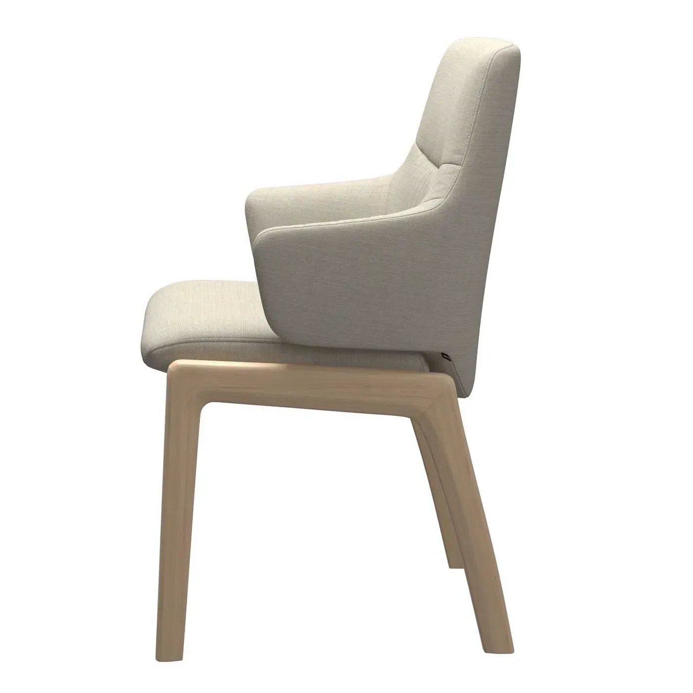 Stressless Mint Low Back Dining Chair with Arms D100 - Neutral