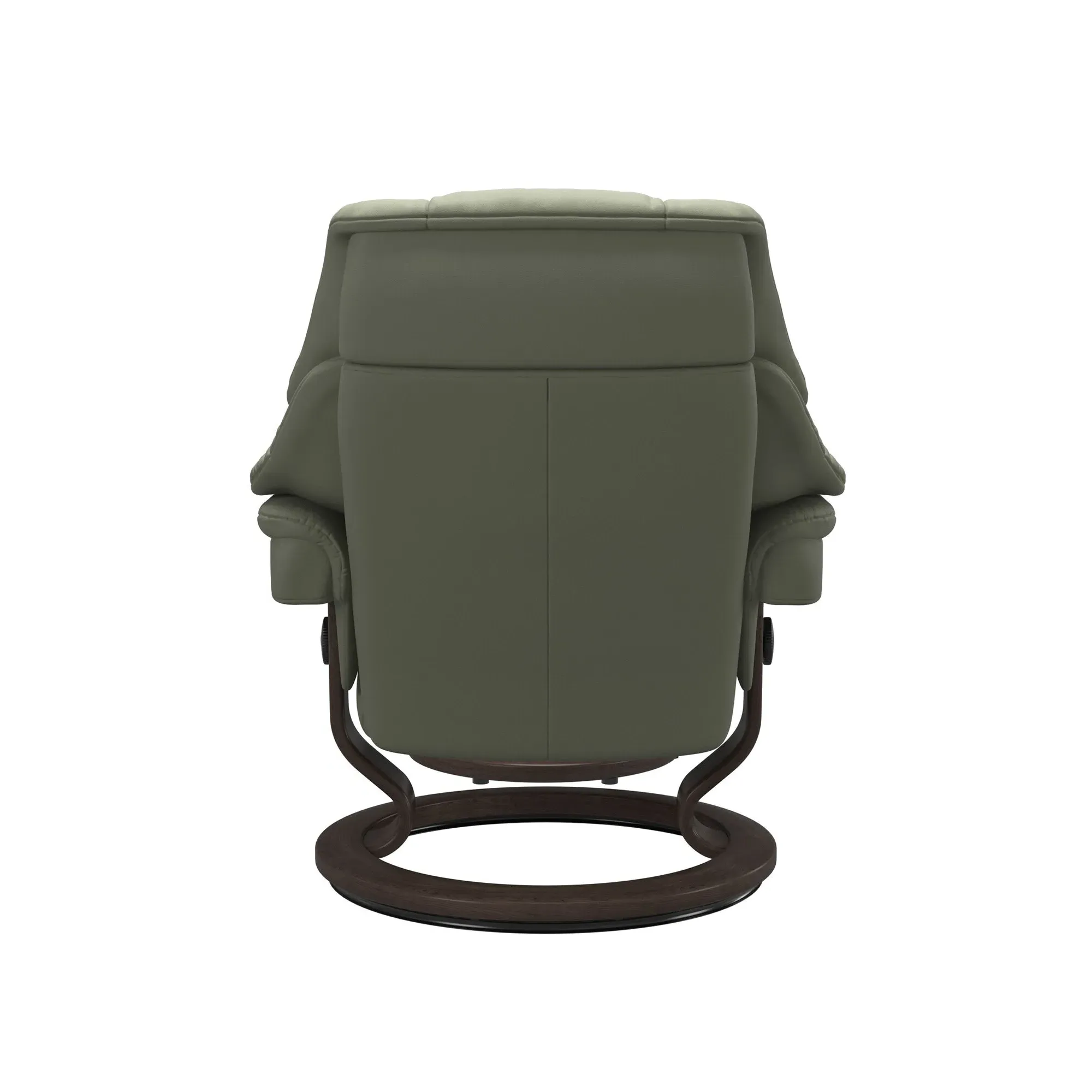 Stressless Reno Medium Recliner Chair & Footstool - Leather