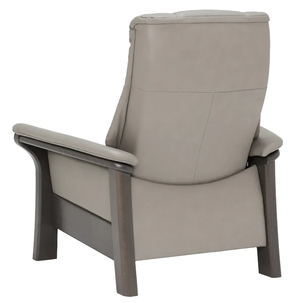 Stressless Windsor High Back 1-Seater Recliner - Grey, Leather