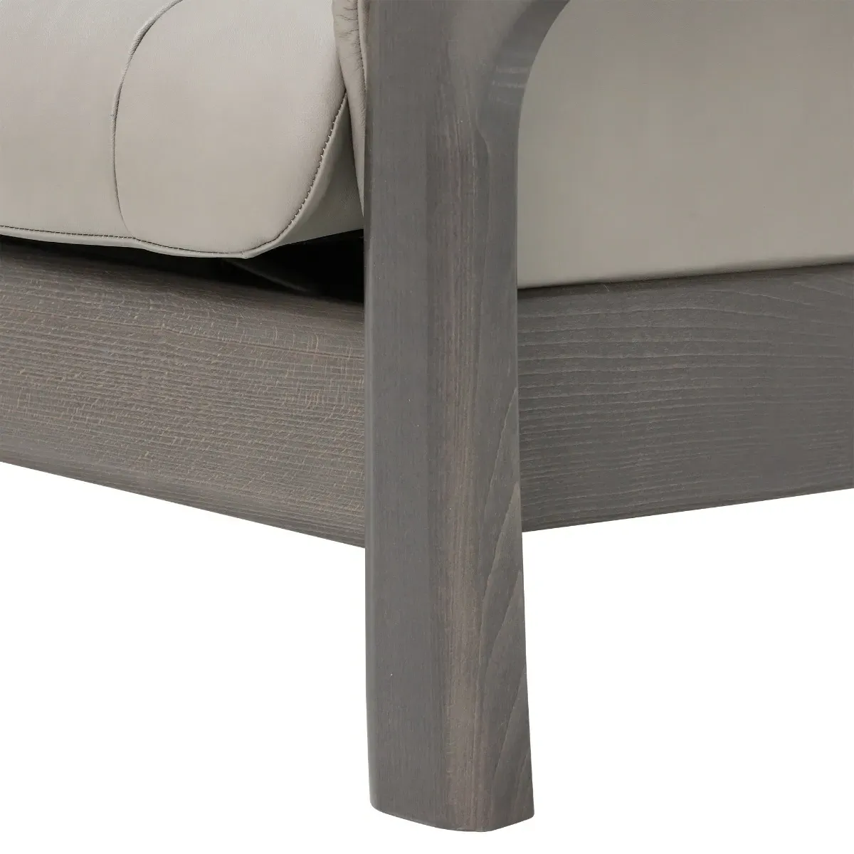 Stressless Windsor High Back 1-Seater Recliner - Grey, Leather