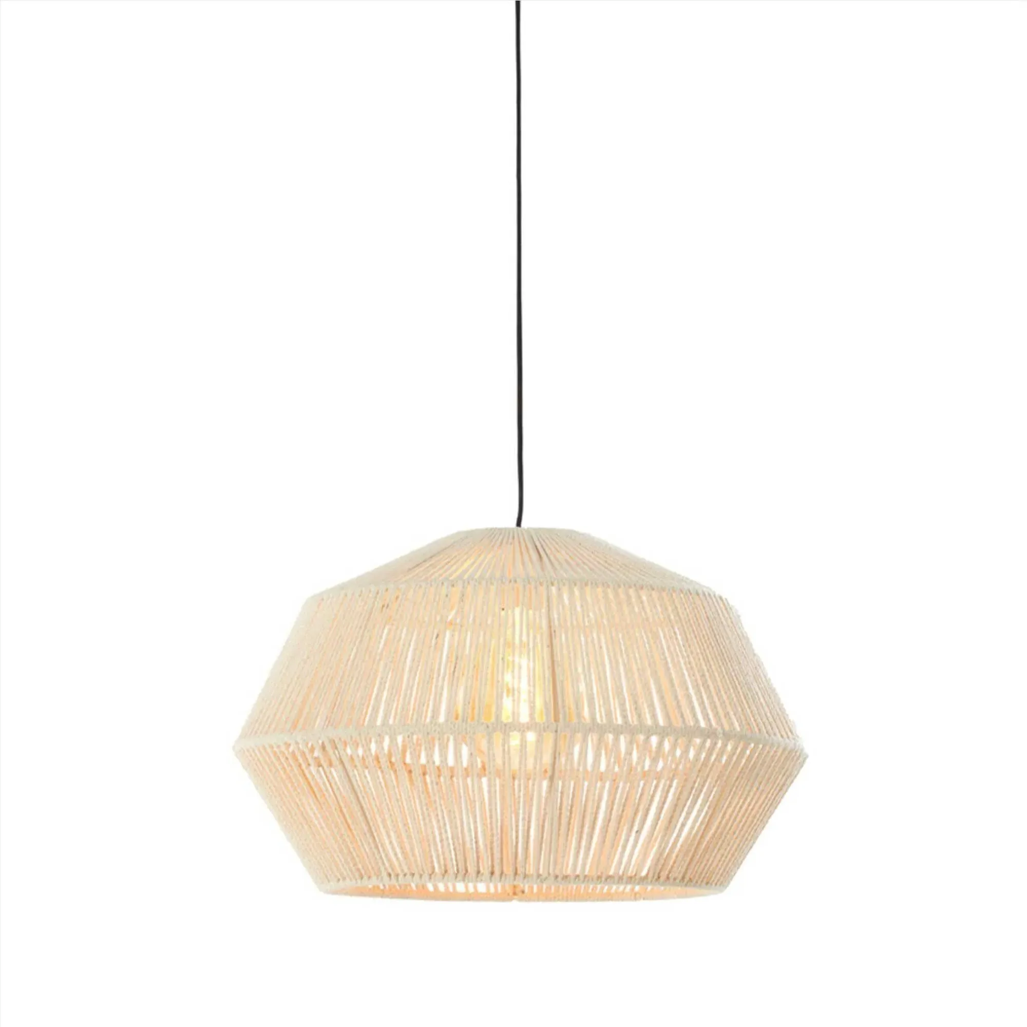 String Pendant Light - Cream