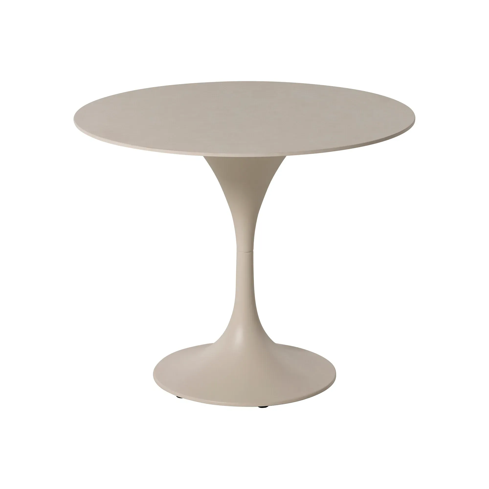 Sydney Garden Round Dining Table - White, Ceramic Stone